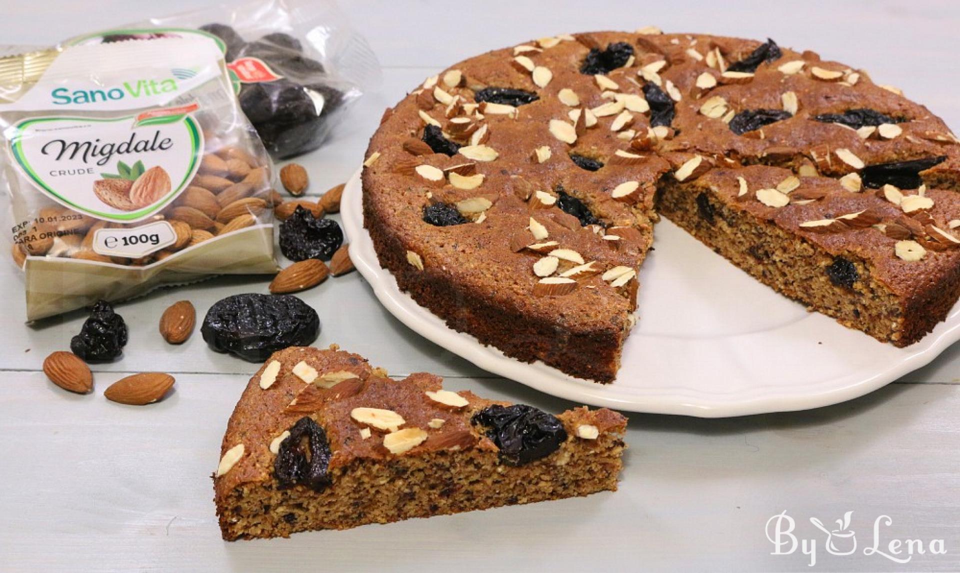 Prune and Almond Cake - ByLena.com