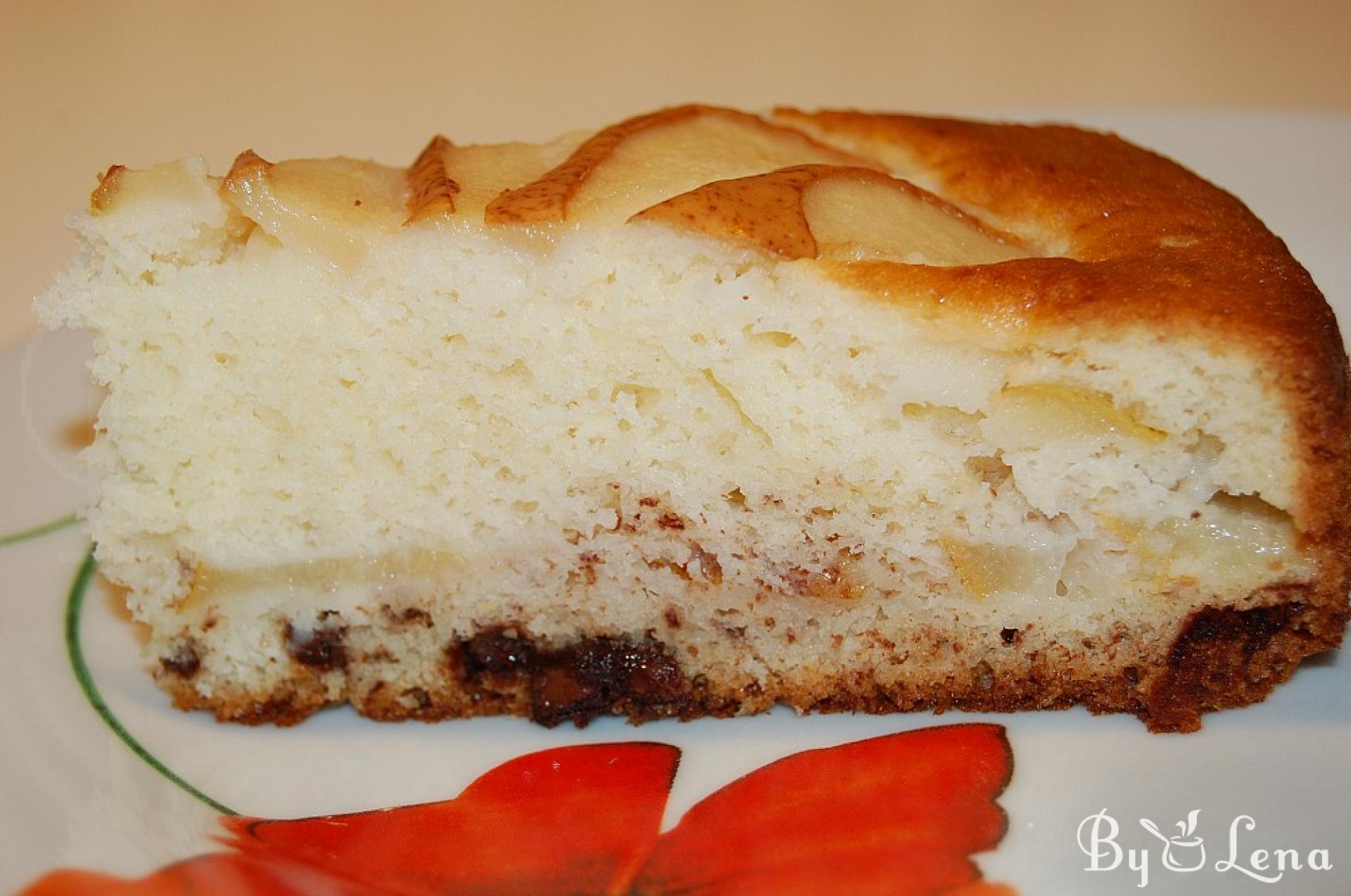 Pear & Chocolate Cake Recipe - Easy & Delicious - ByLena.com