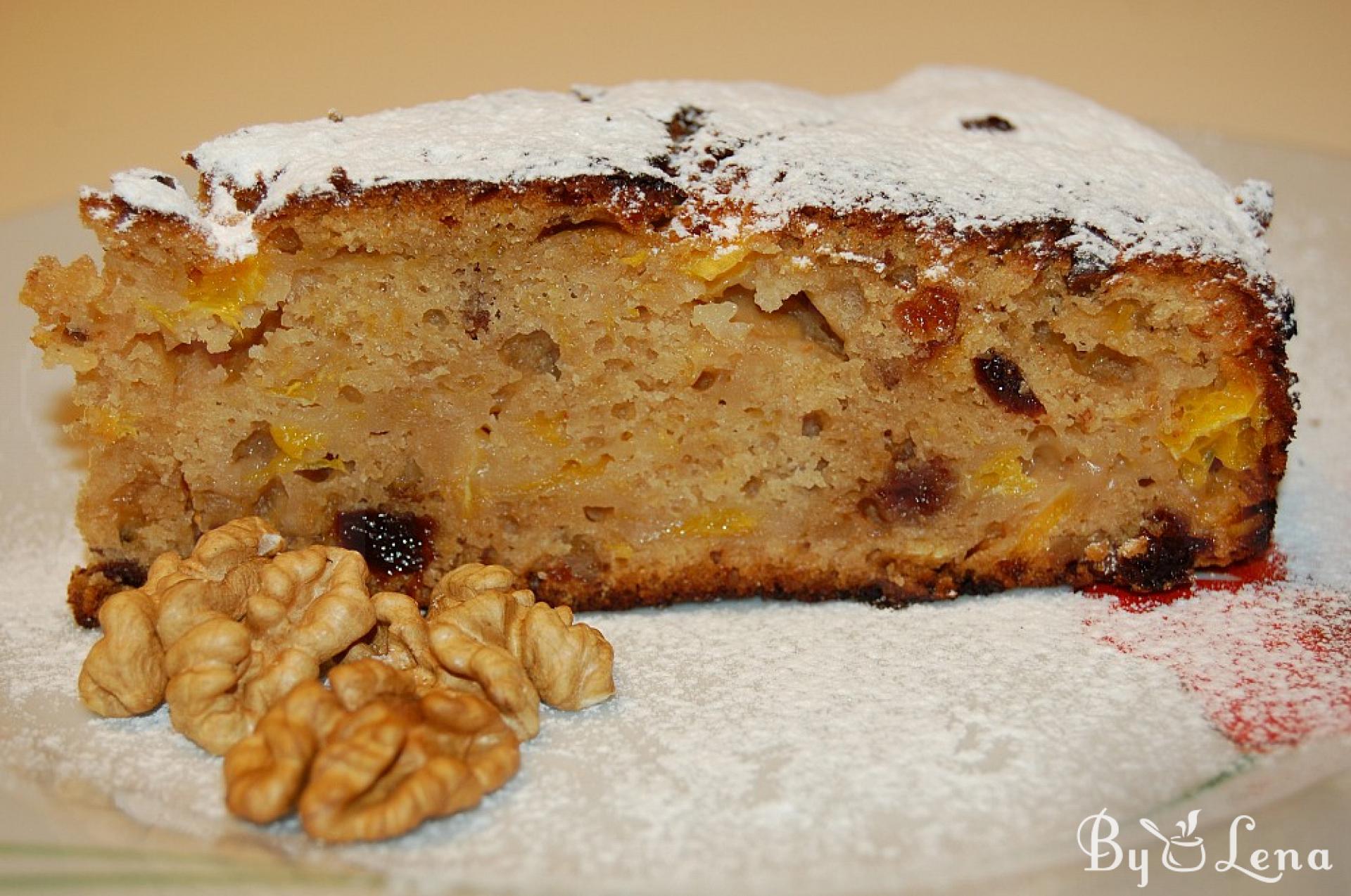 Easy Vegan Orange and Nut Cake – Easy & Delicious - ByLena.com