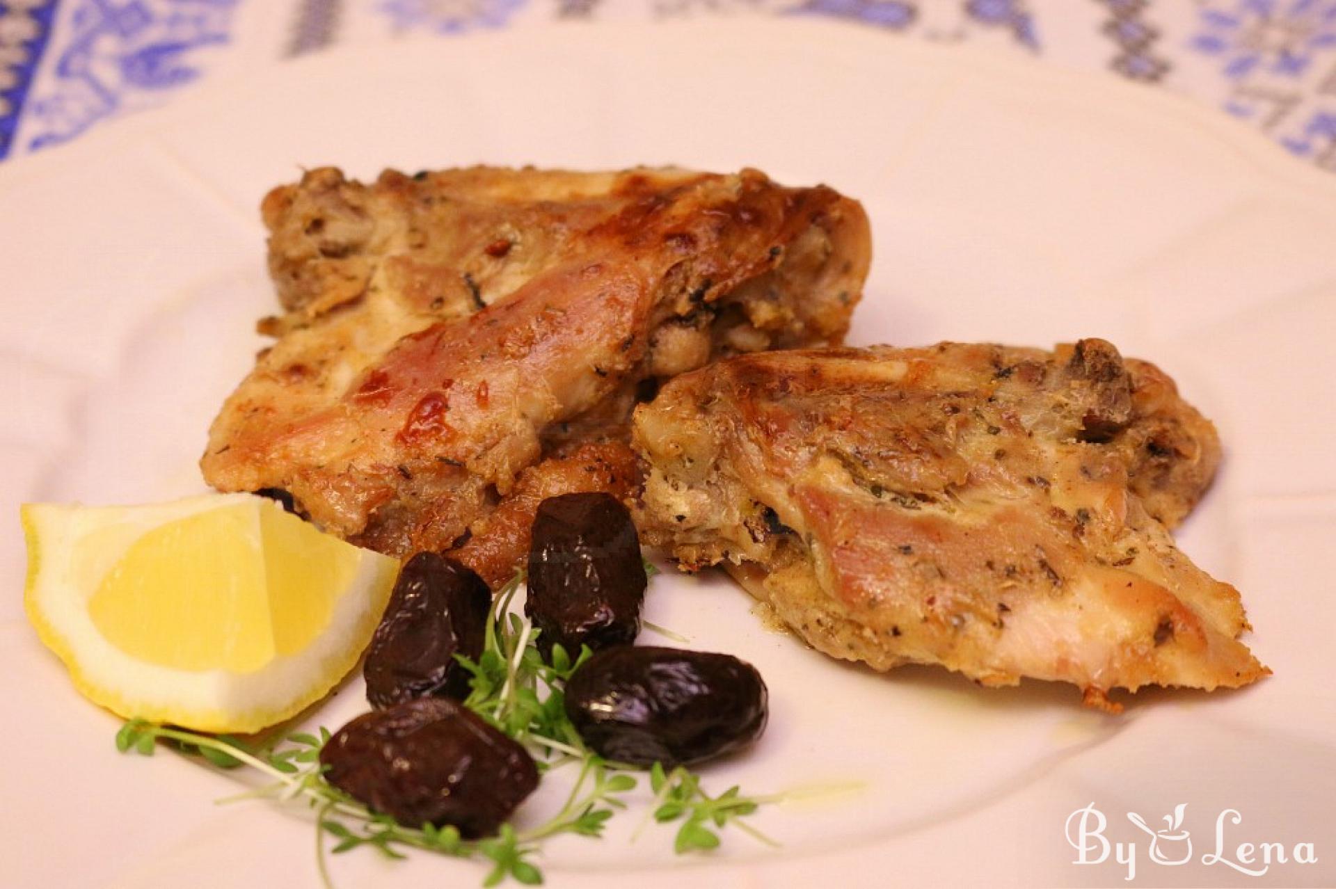 Oven Baked Greek Chicken - ByLena.com