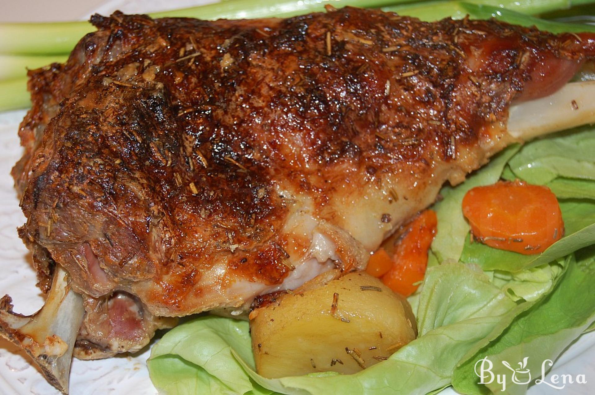 Roasted Leg of Lamb - ByLena.com