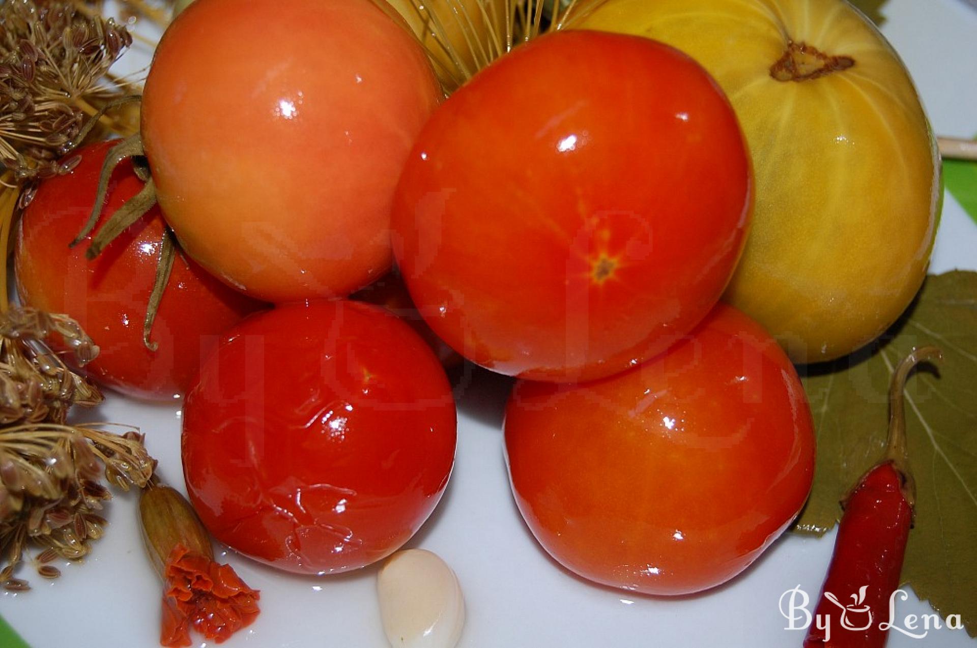 Moldovan Pickled Tomatoes - ByLena.com