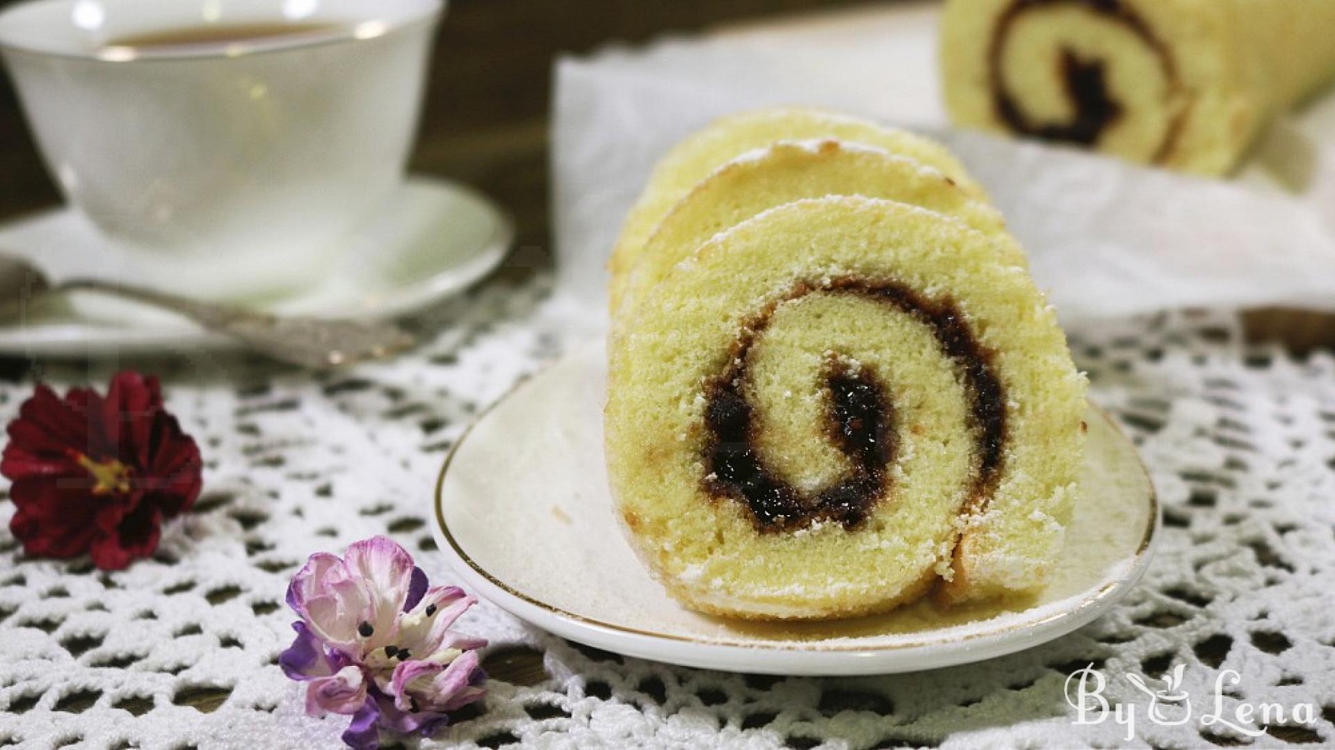 Simple Jam Roll - ByLena.com
