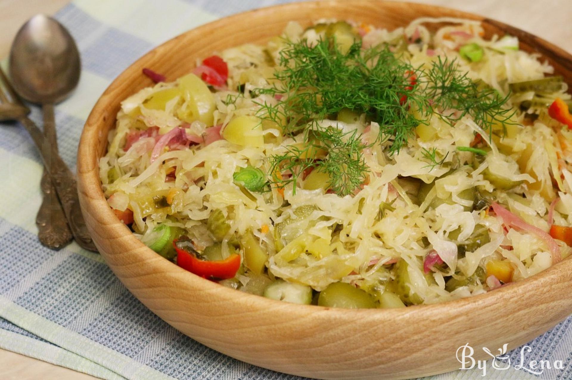 Pickles Salad - ByLena.com