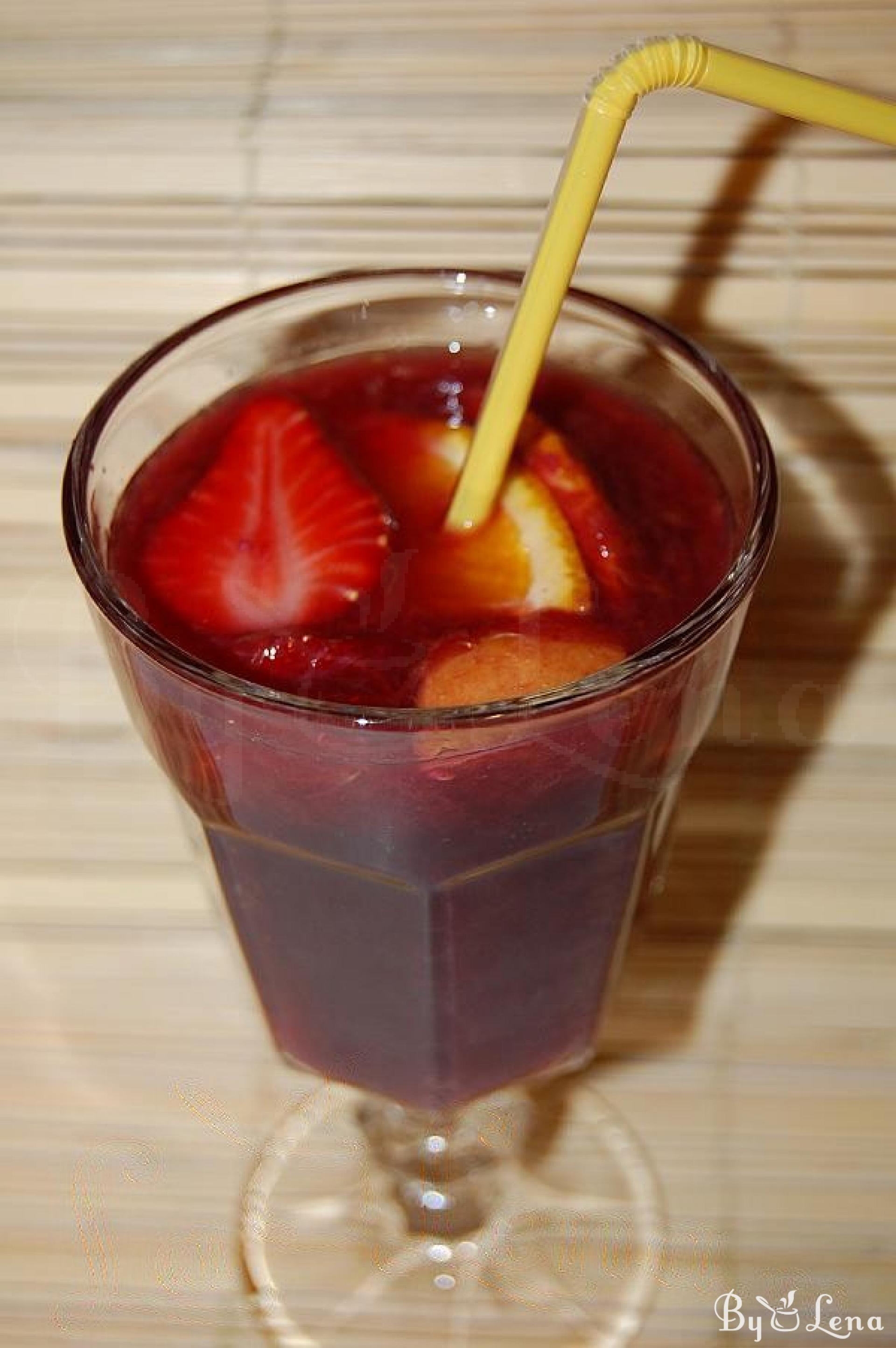 Simple Red Sangria Recipe - Refreshing Party Drink - ByLena.com