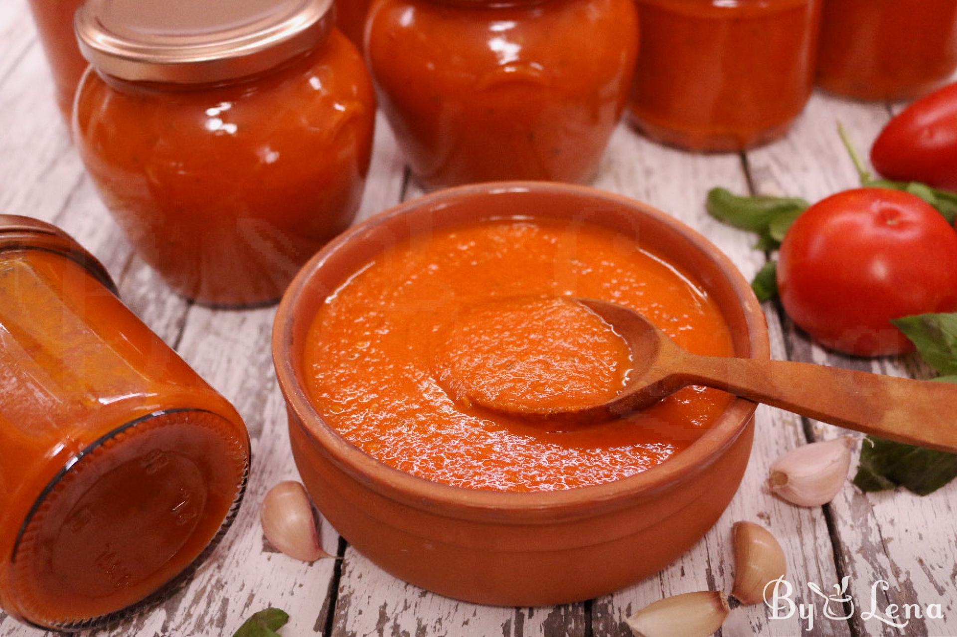 Homemade Canned Marinara Sauce Recipe - ByLena.com