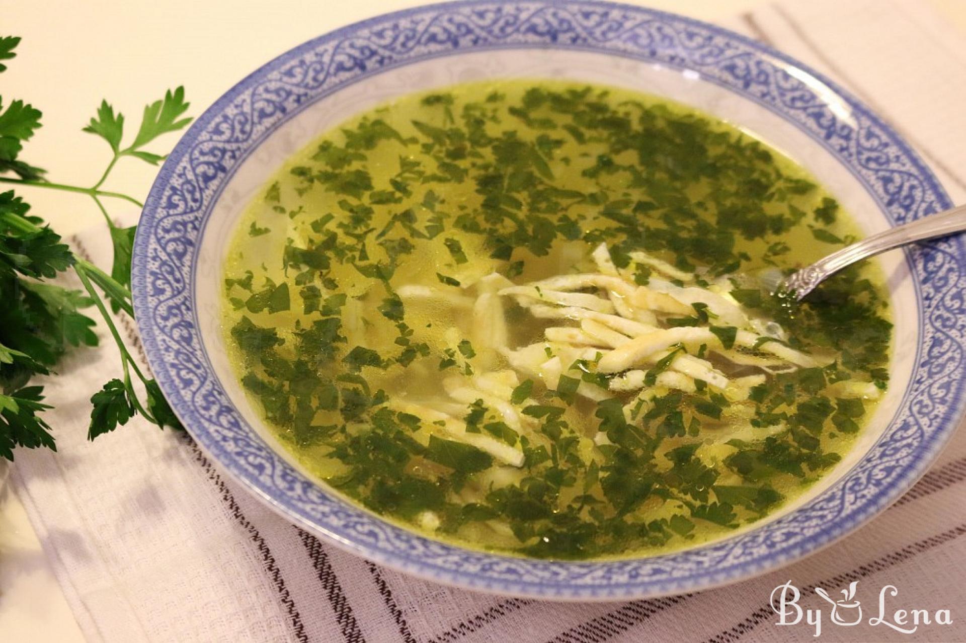 Keto Chicken Noodle Soup - ByLena.com