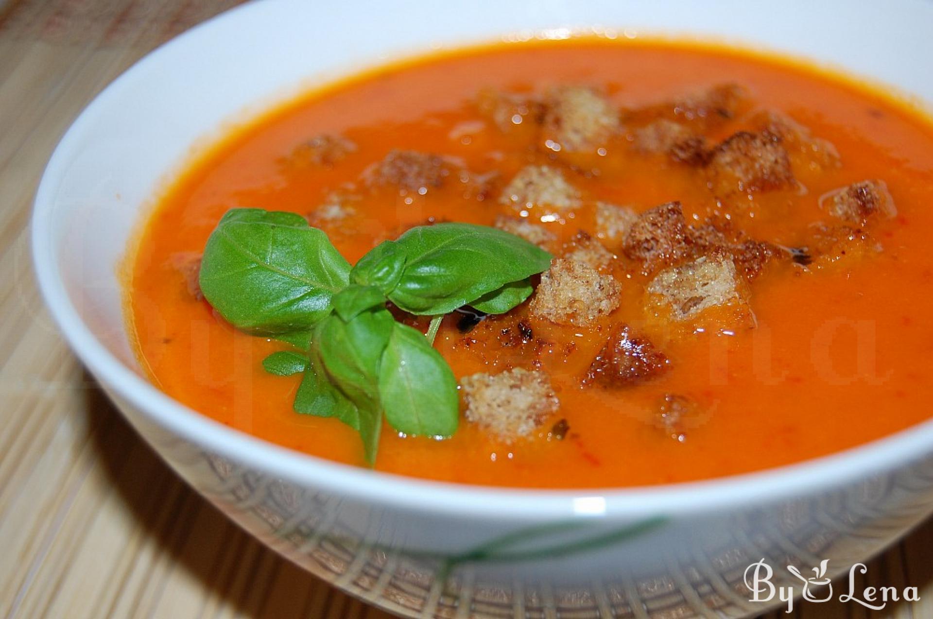 Quick Italian Tomato Soup Recipe | Homemade & Flavorful - ByLena.com