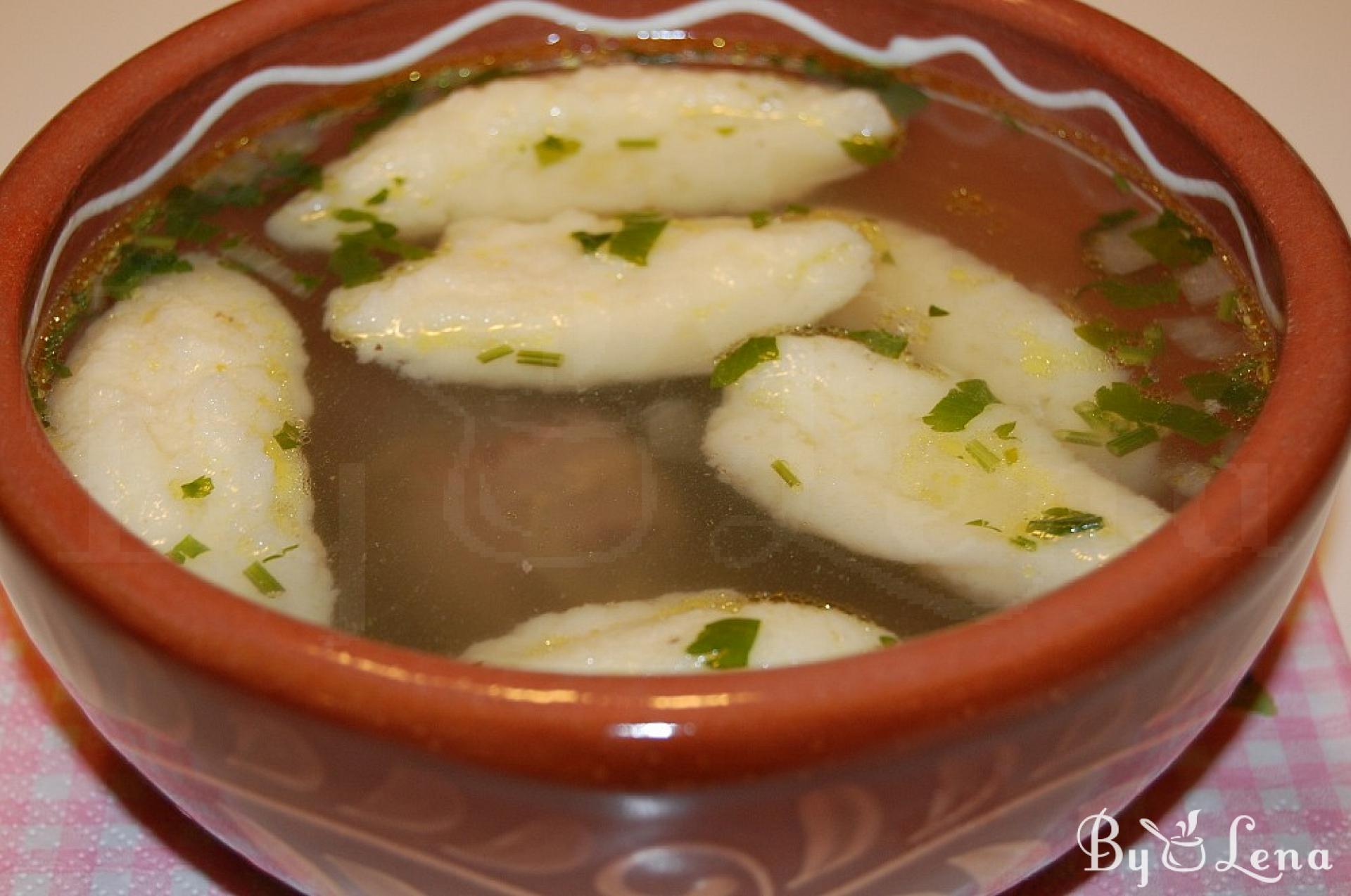 Chicken Soup with Dumplings - ByLena.com