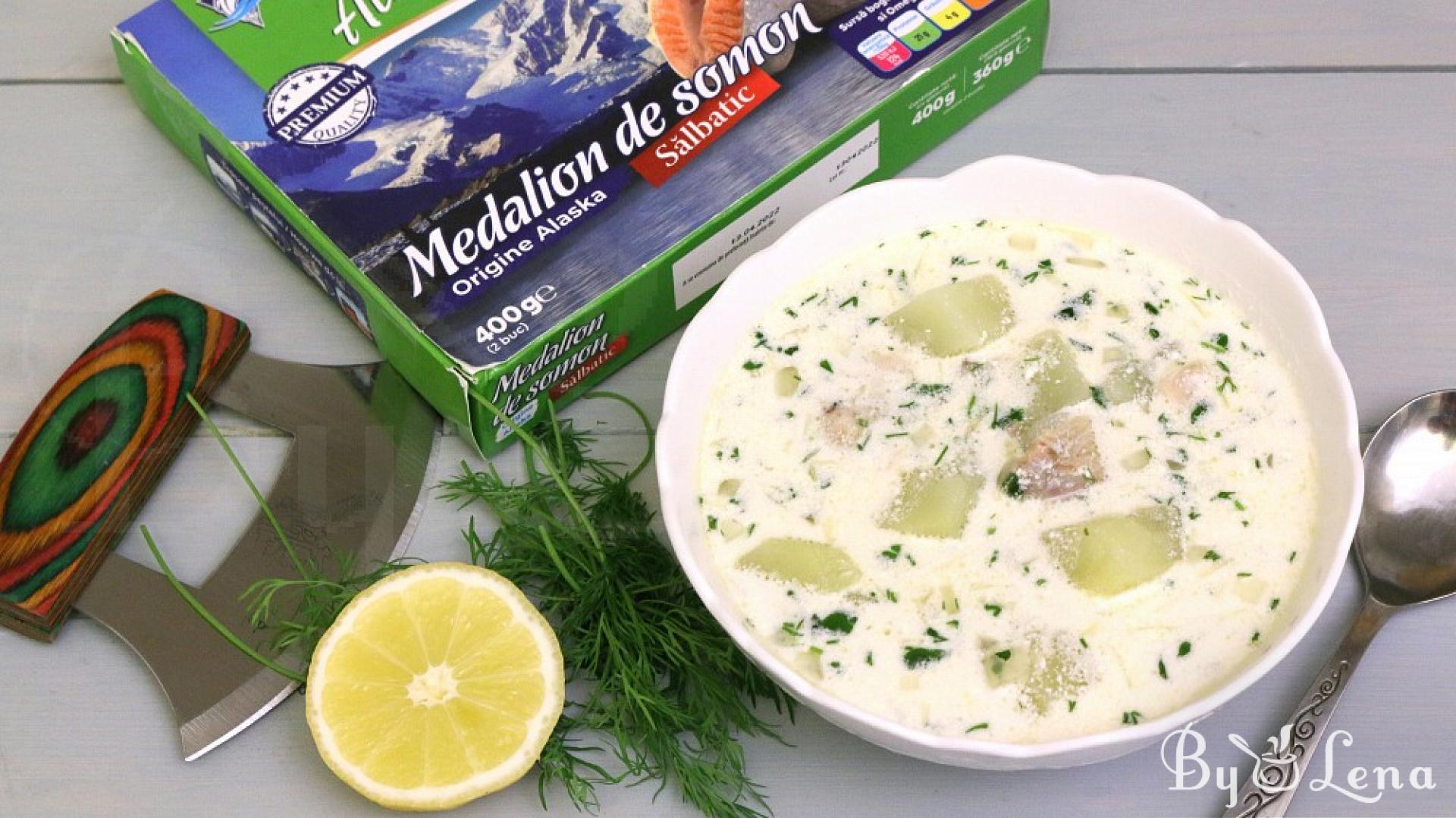 Lohikeitto - Finnish Salmon Soup - ByLena.com