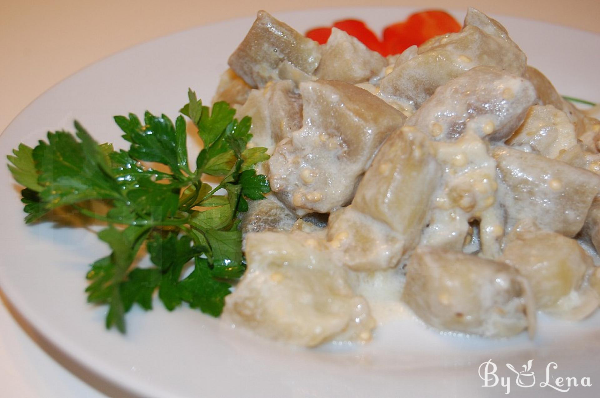 Quick &amp; Easy Sour Cream Eggplant Stew Recipe - Tasty Versati - ByLena.com