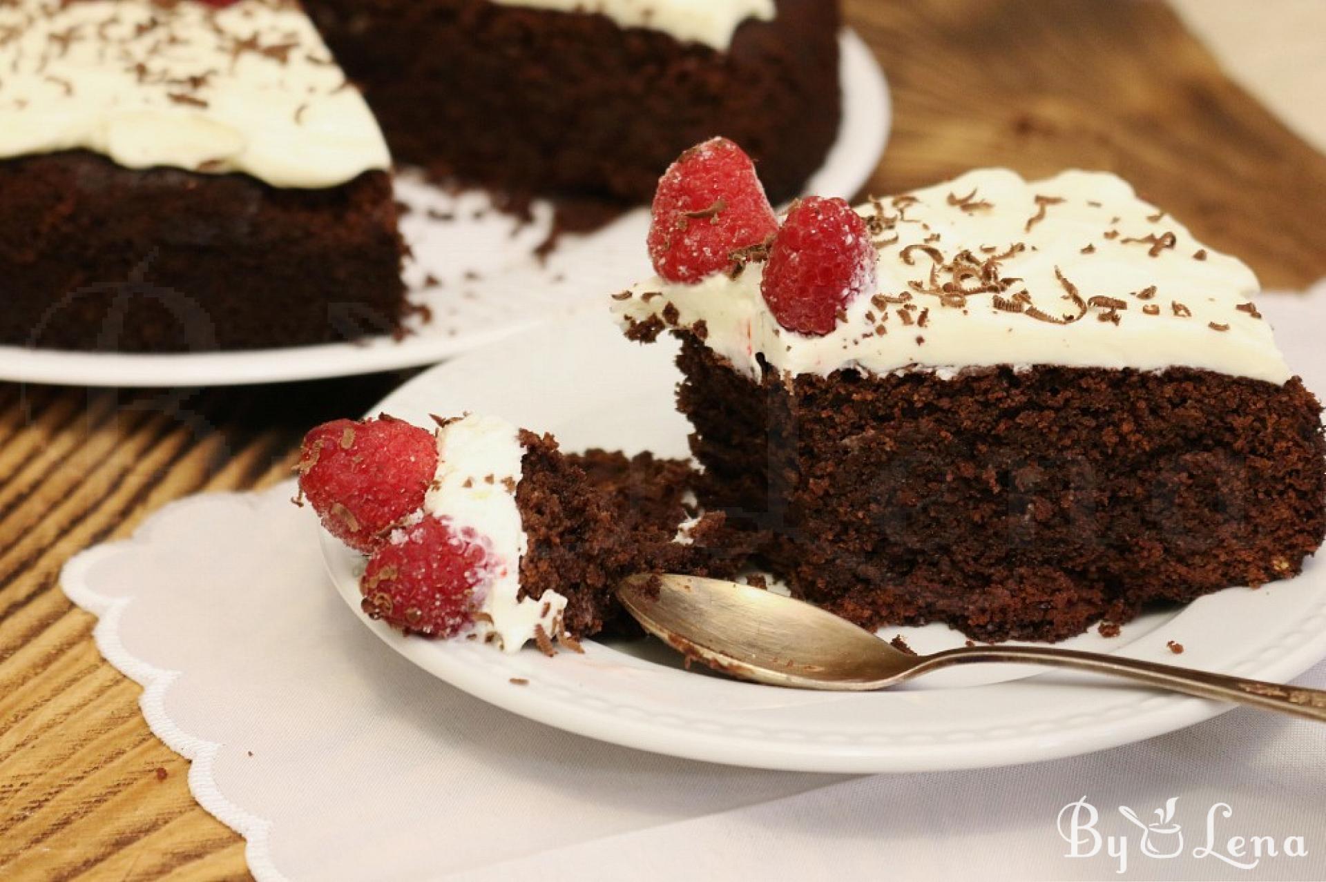 Torta Caprese or Italian Flourless Chocolate Cake - ByLena.com
