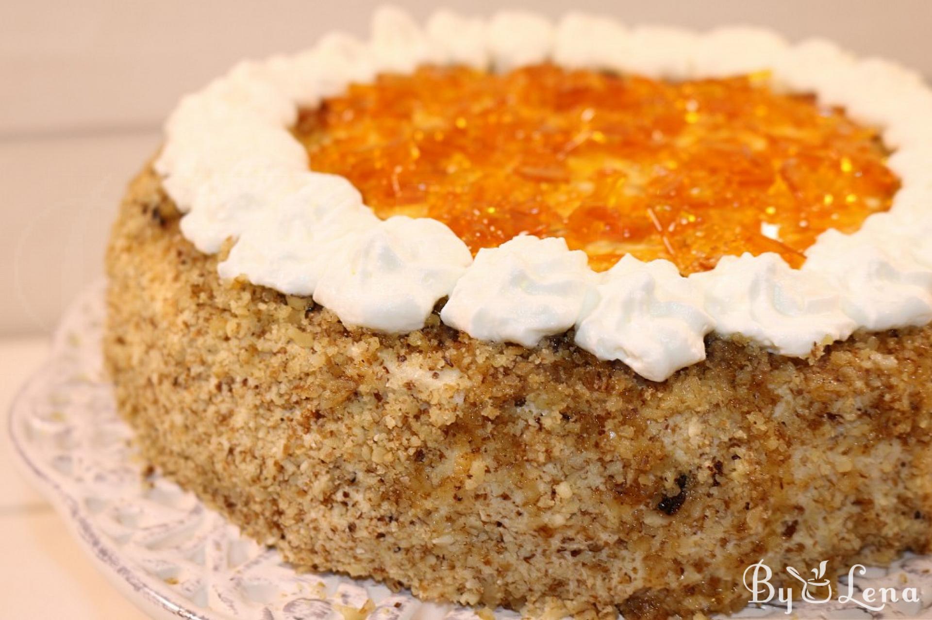 Egyptian Walnut Cake - ByLena.com