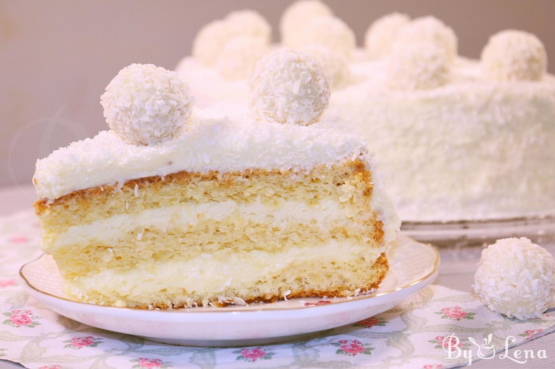 Raffaello Cake - ByLena.com