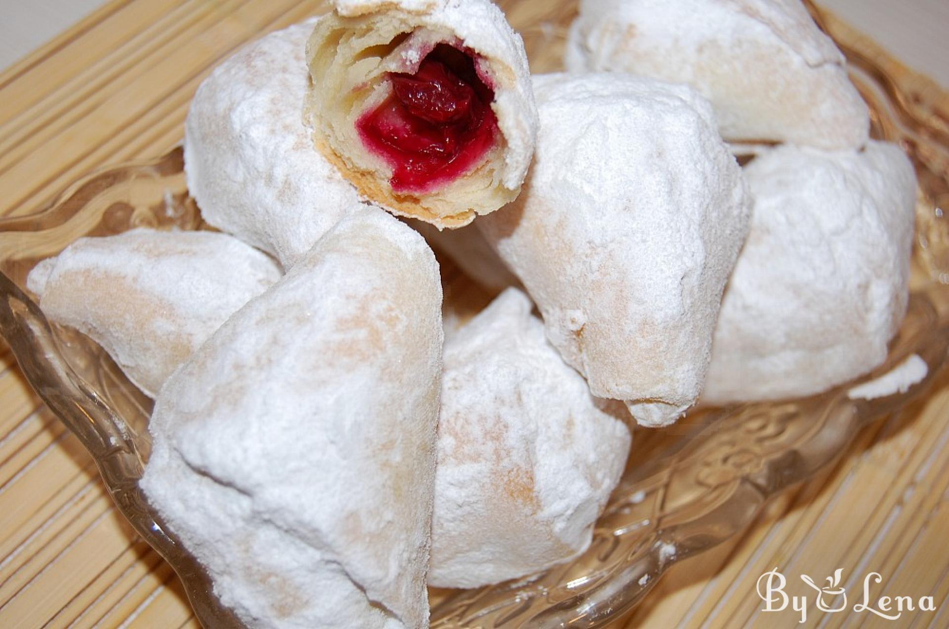 Authentic Moldovan Cherry Turnovers Recipe - ByLena.com