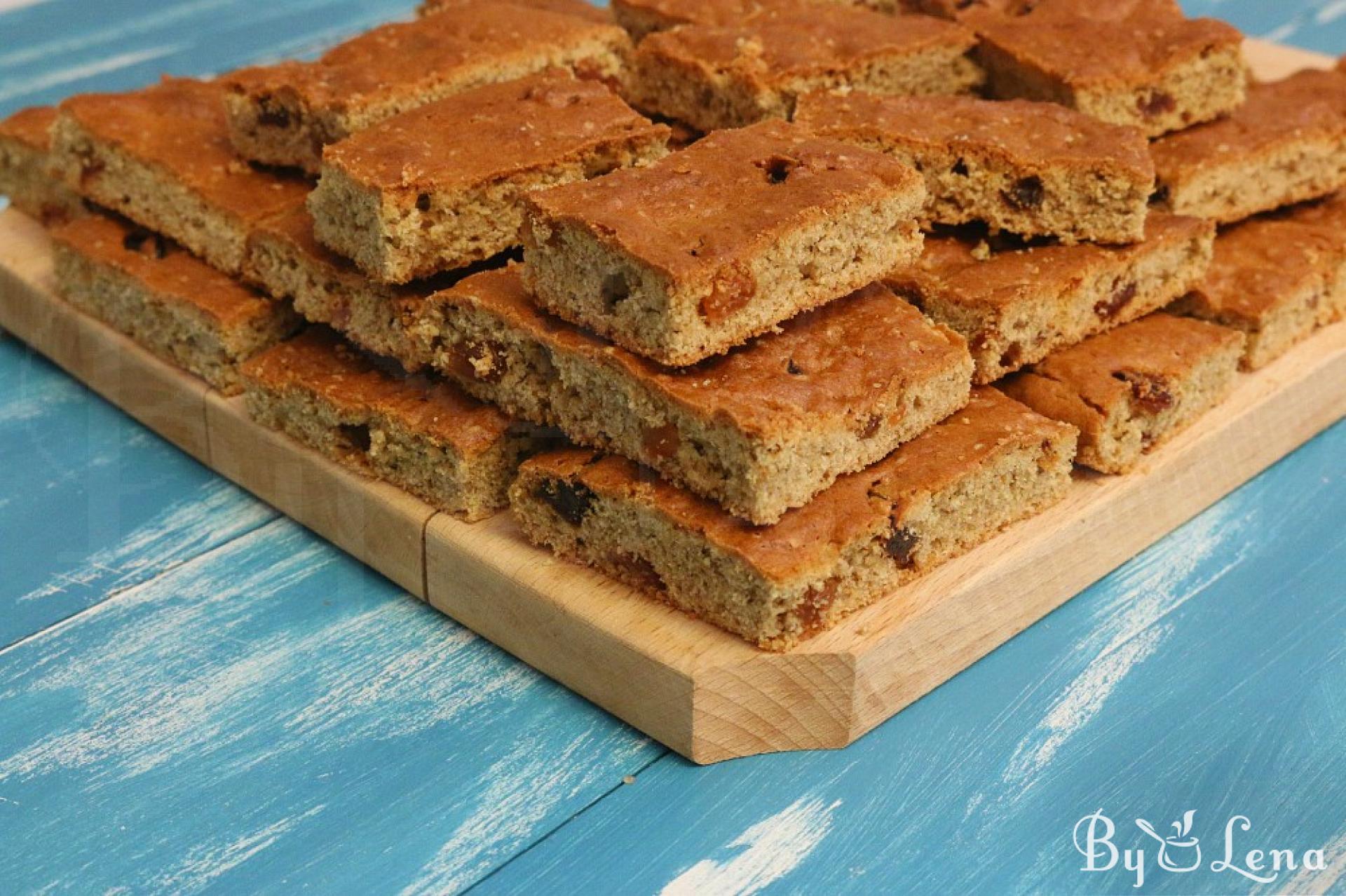 Whole Wheat Gingerbread Bars - ByLena.com