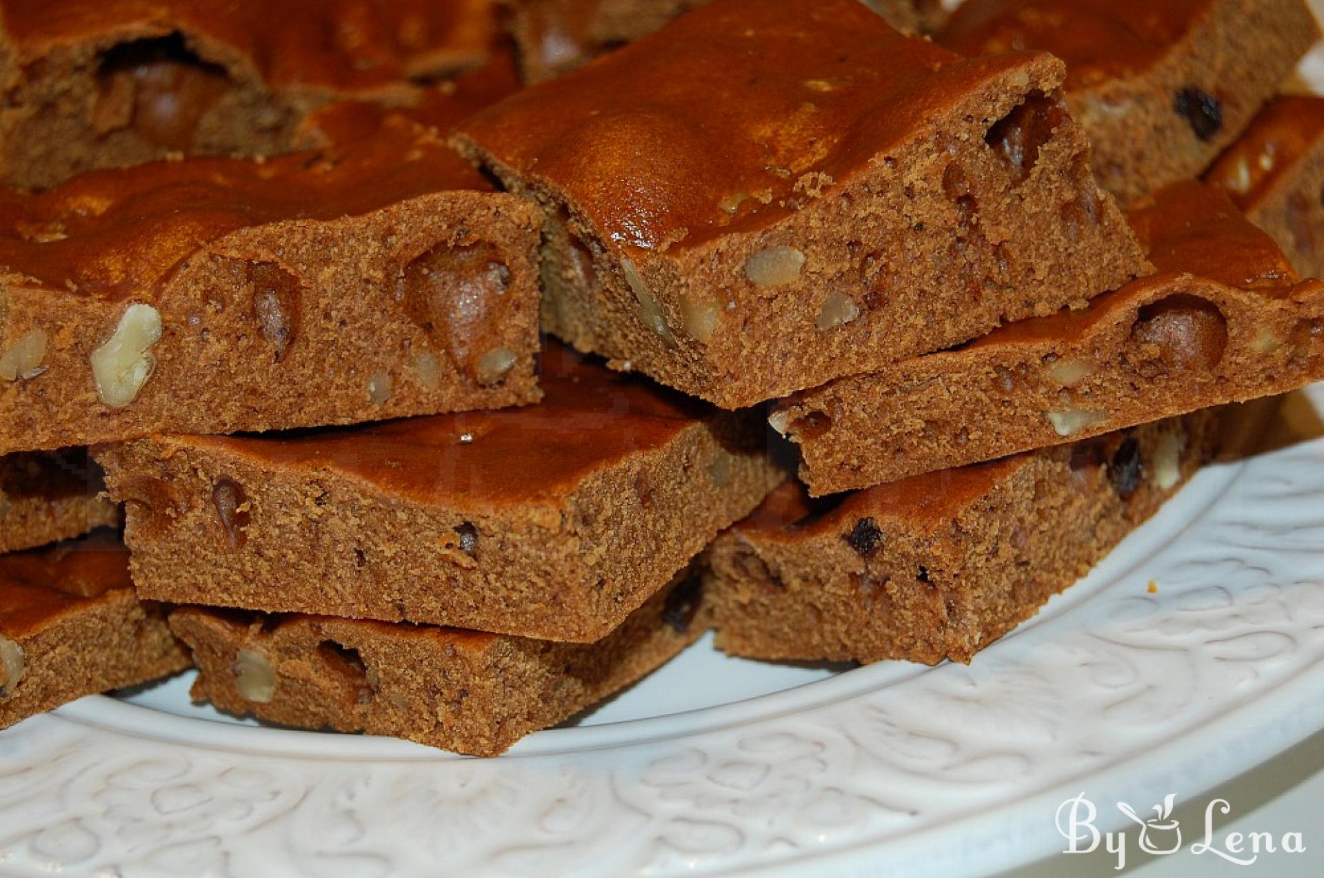 Vegan Gingerbread Squares - Easy, Festive Recipe - ByLena.com