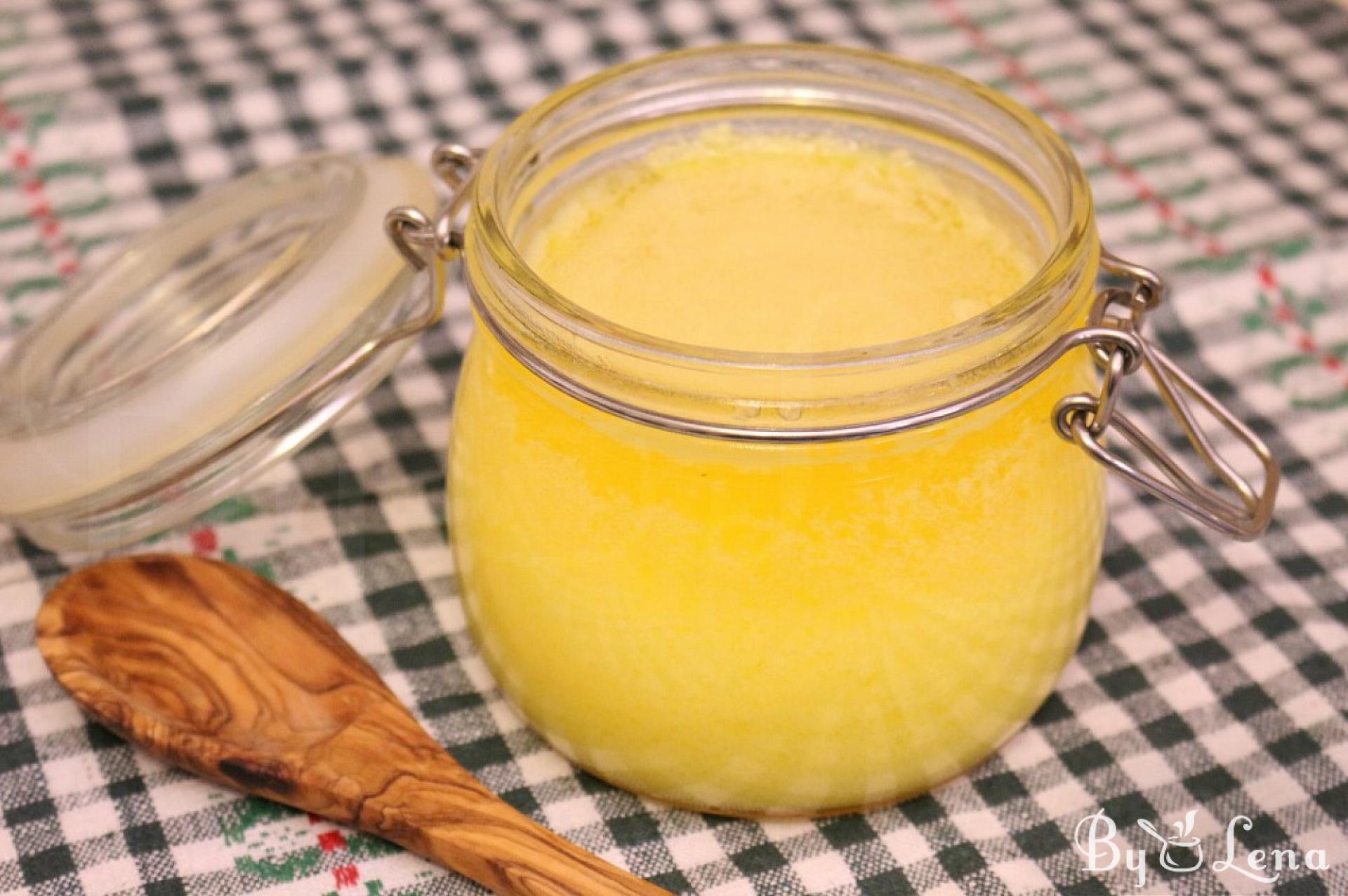Ghee, or Clarified/Purified Butter - ByLena.com