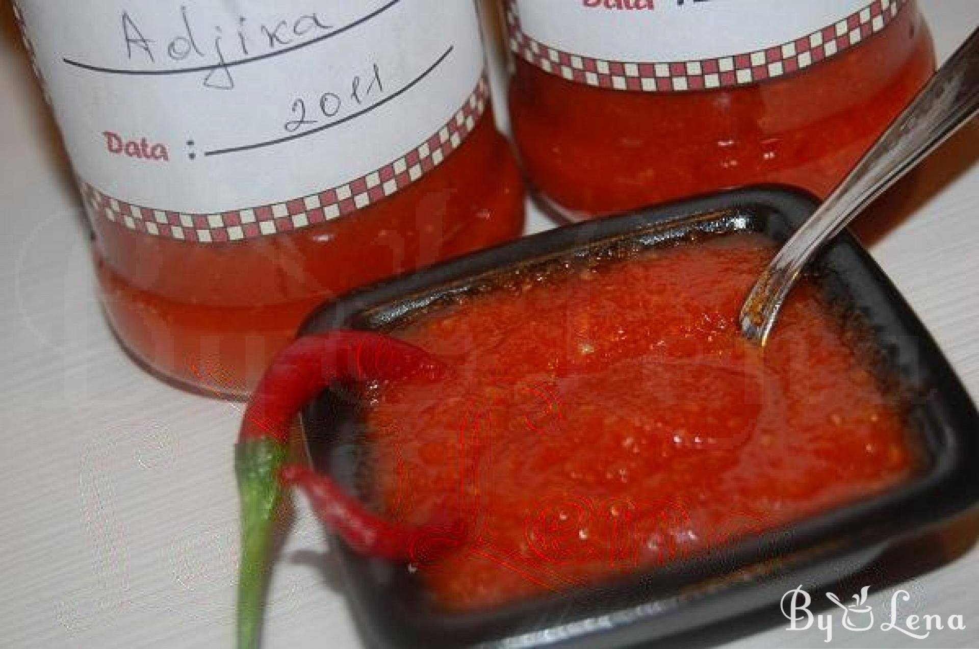 Red Pepper Dip - Adjika - ByLena.com