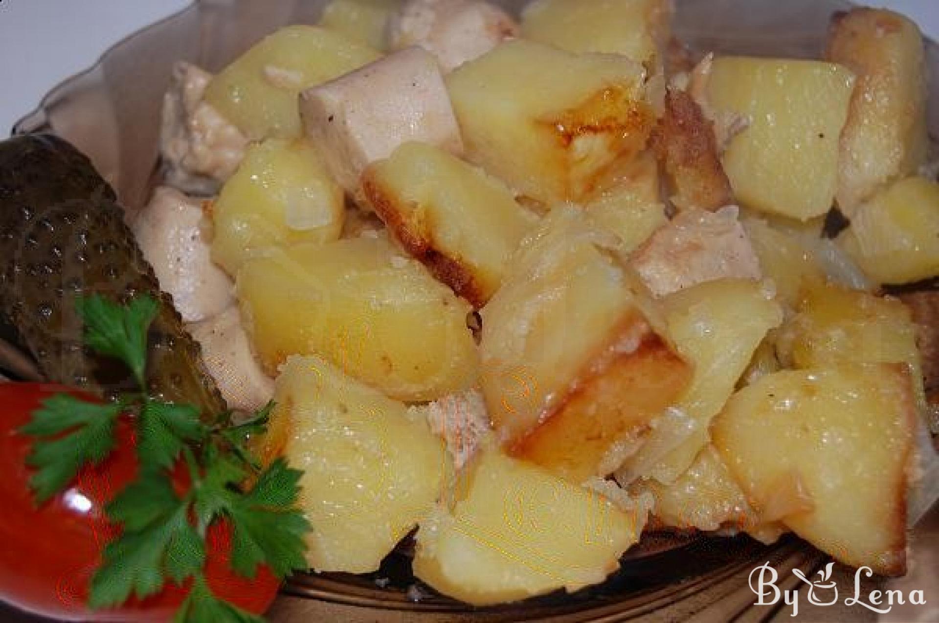 Skillet-Fried Potatoes - ByLena.com