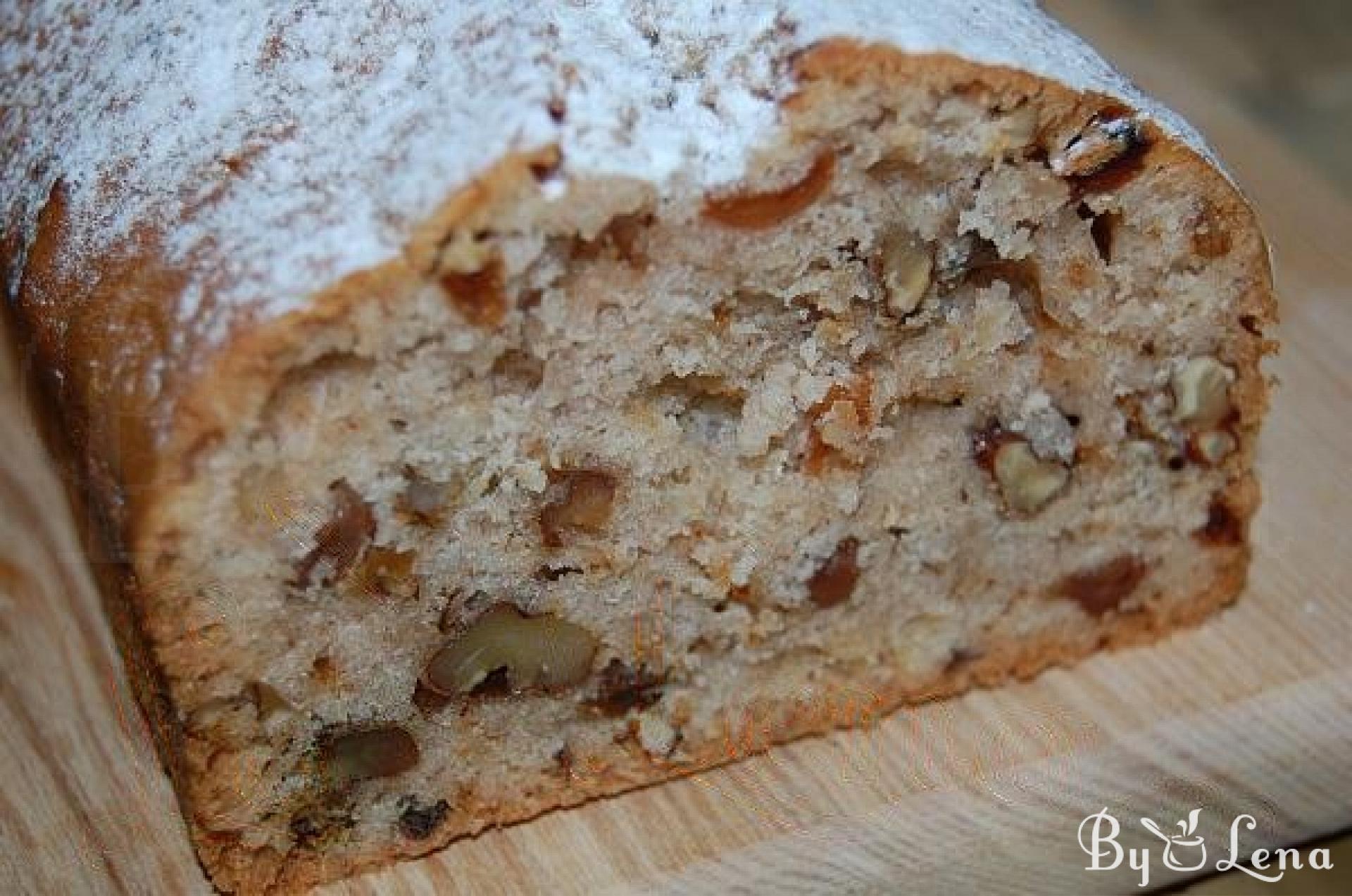 Vegan Apple Compote Bread - ByLena.com