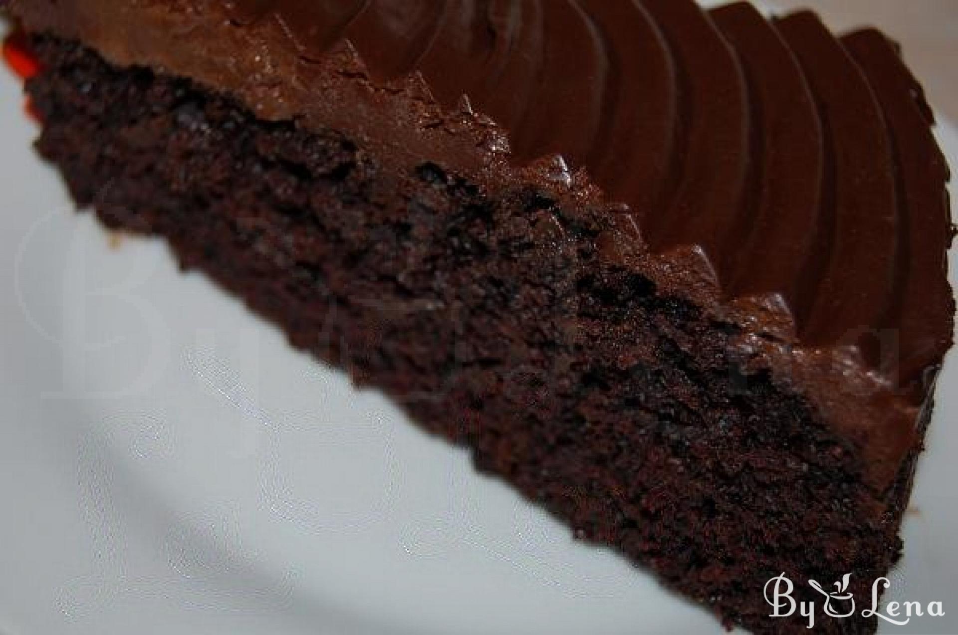 Chocolate banana cake - ByLena.com