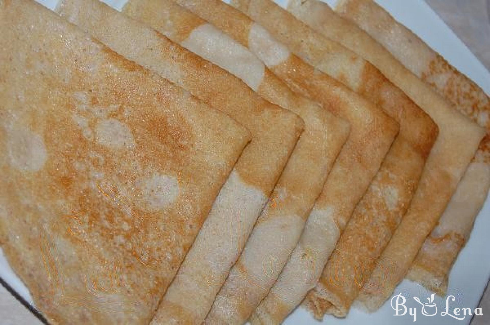 Wholemeal Flour Crepes - ByLena.com