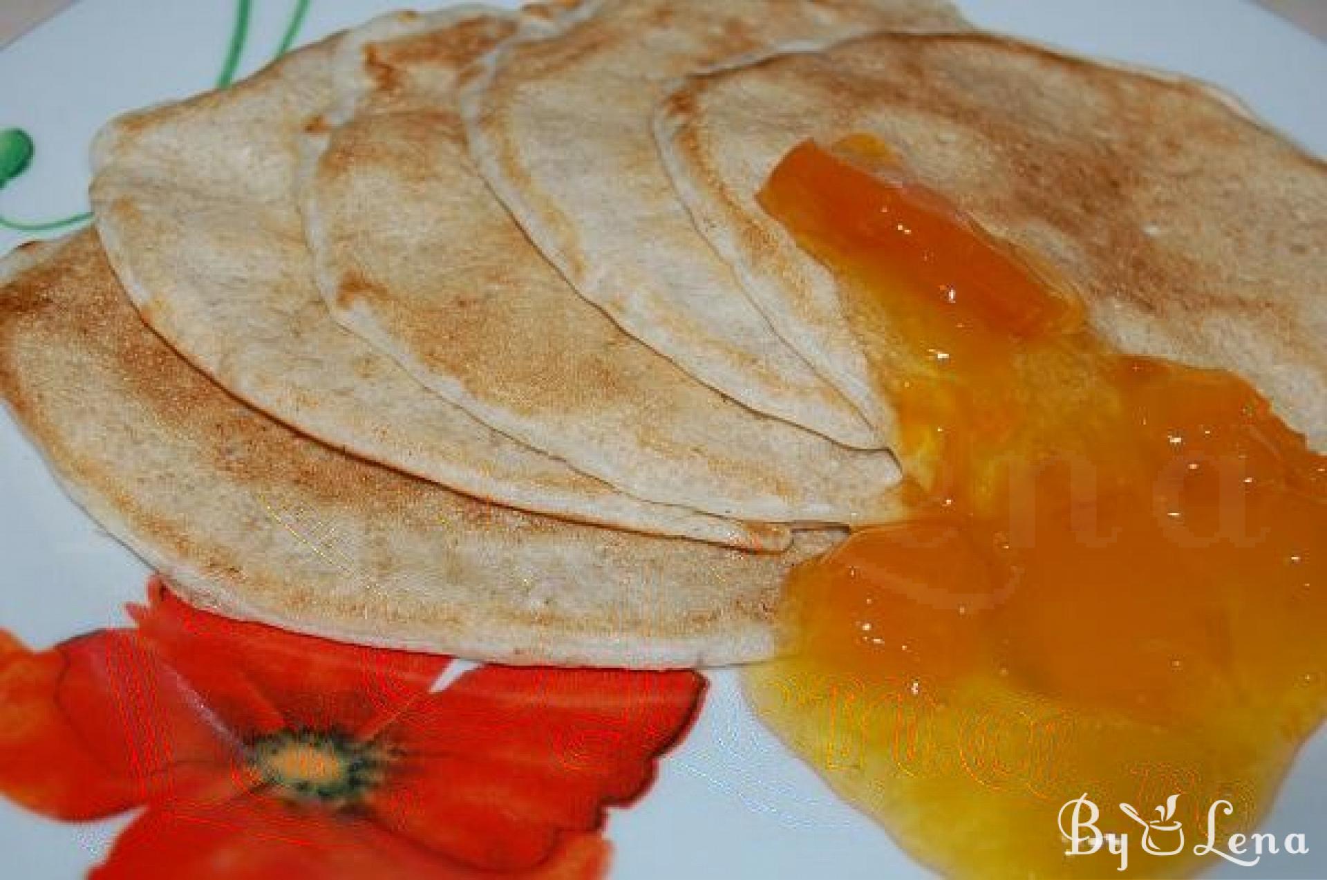 Vegan Oatmeal Pancakes - ByLena.com
