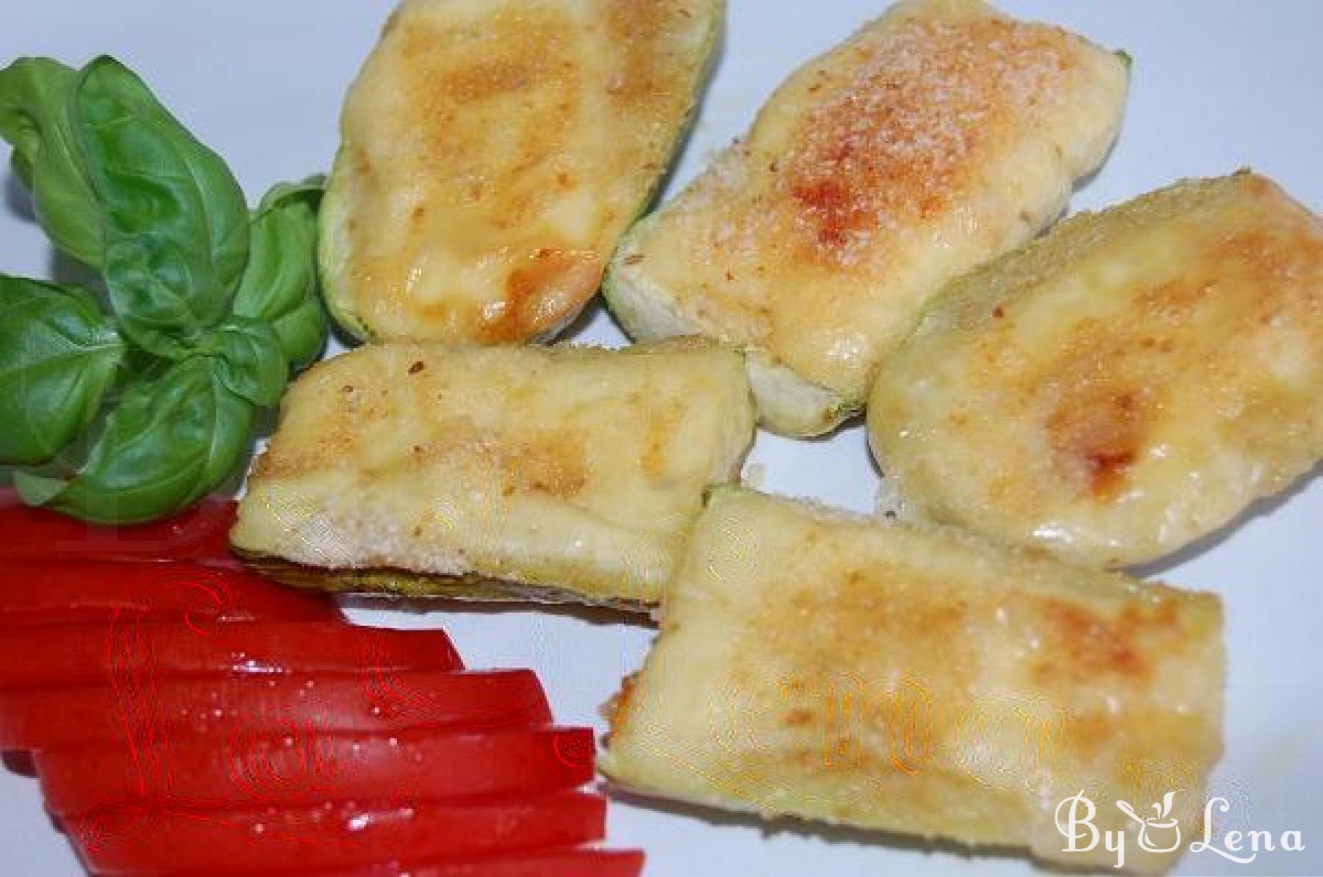 Easy Baked Zucchini with Cheese - ByLena.com
