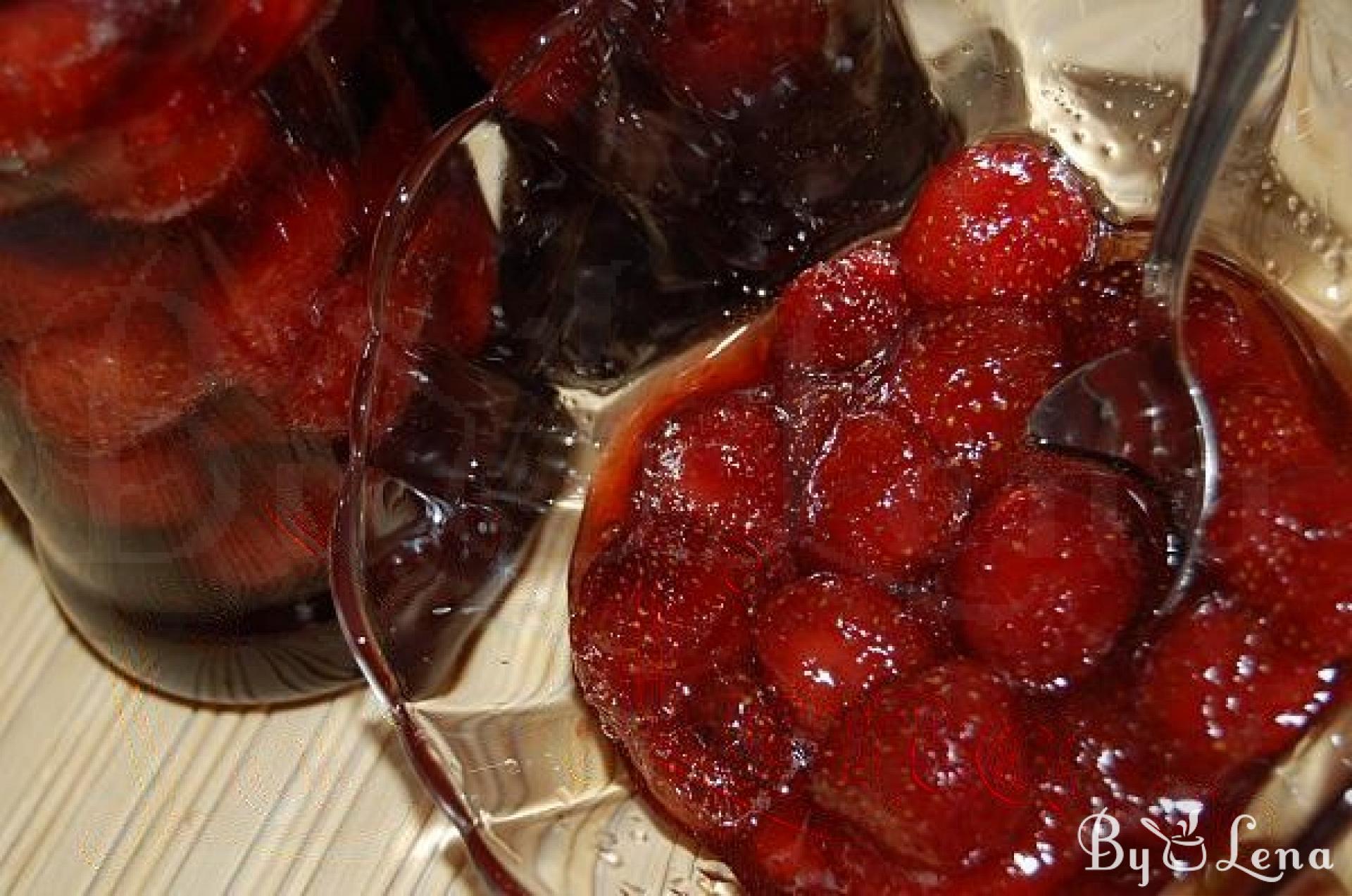 Homemade Whole Strawberry Jam - ByLena.com
