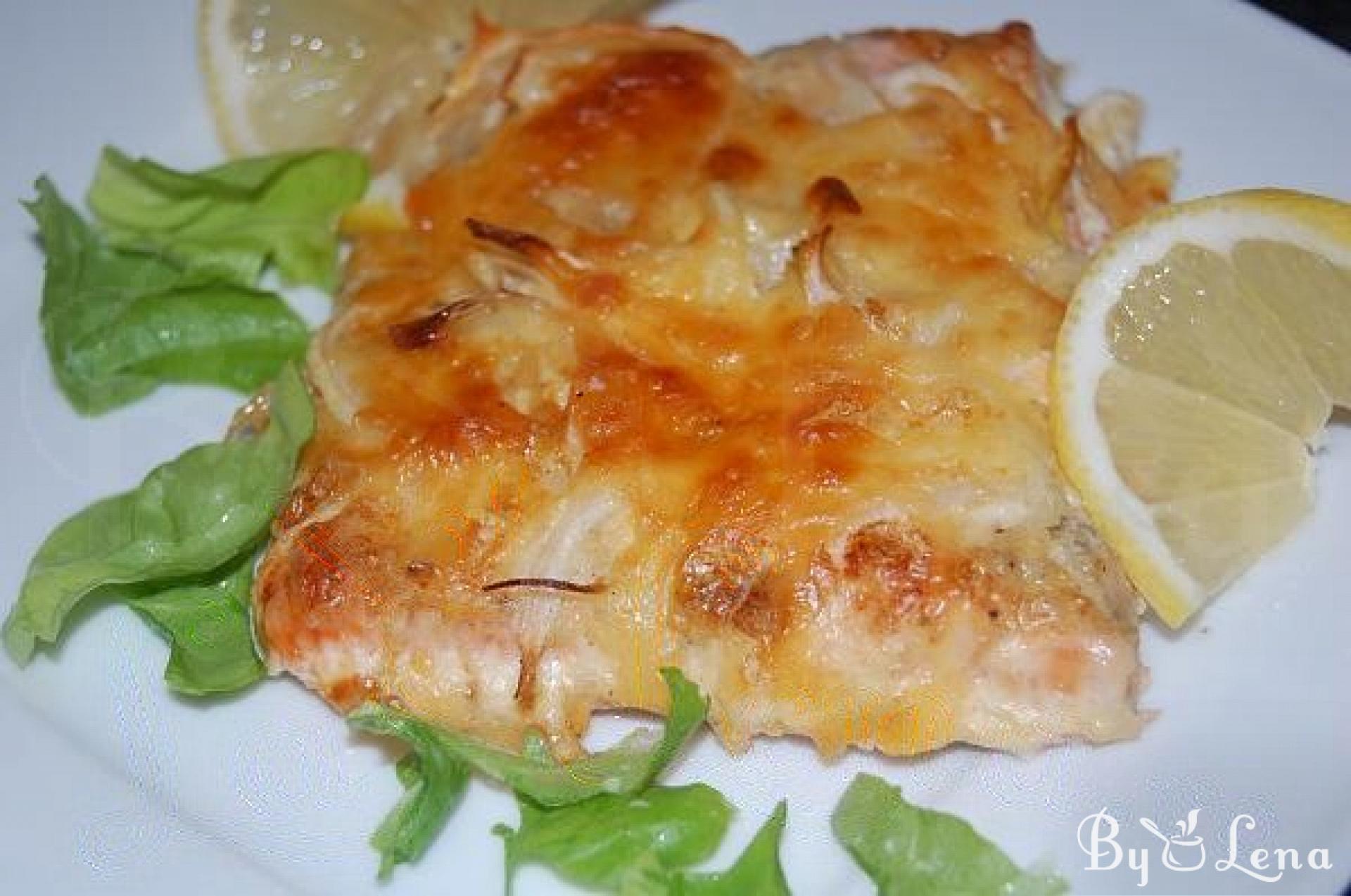 Cheesy Baked Fish - ByLena.com