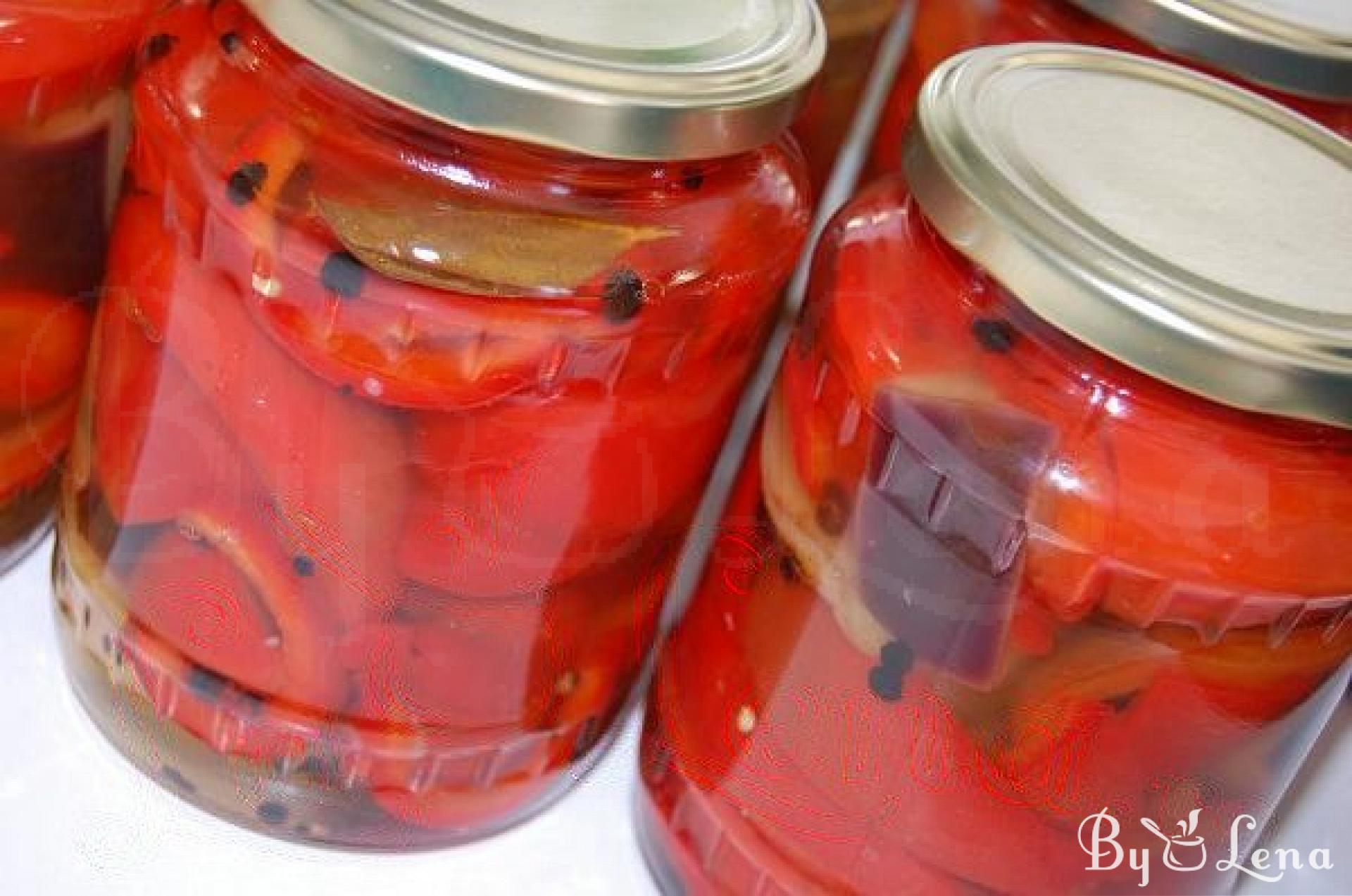 Marinated Round Peppers - ByLena.com