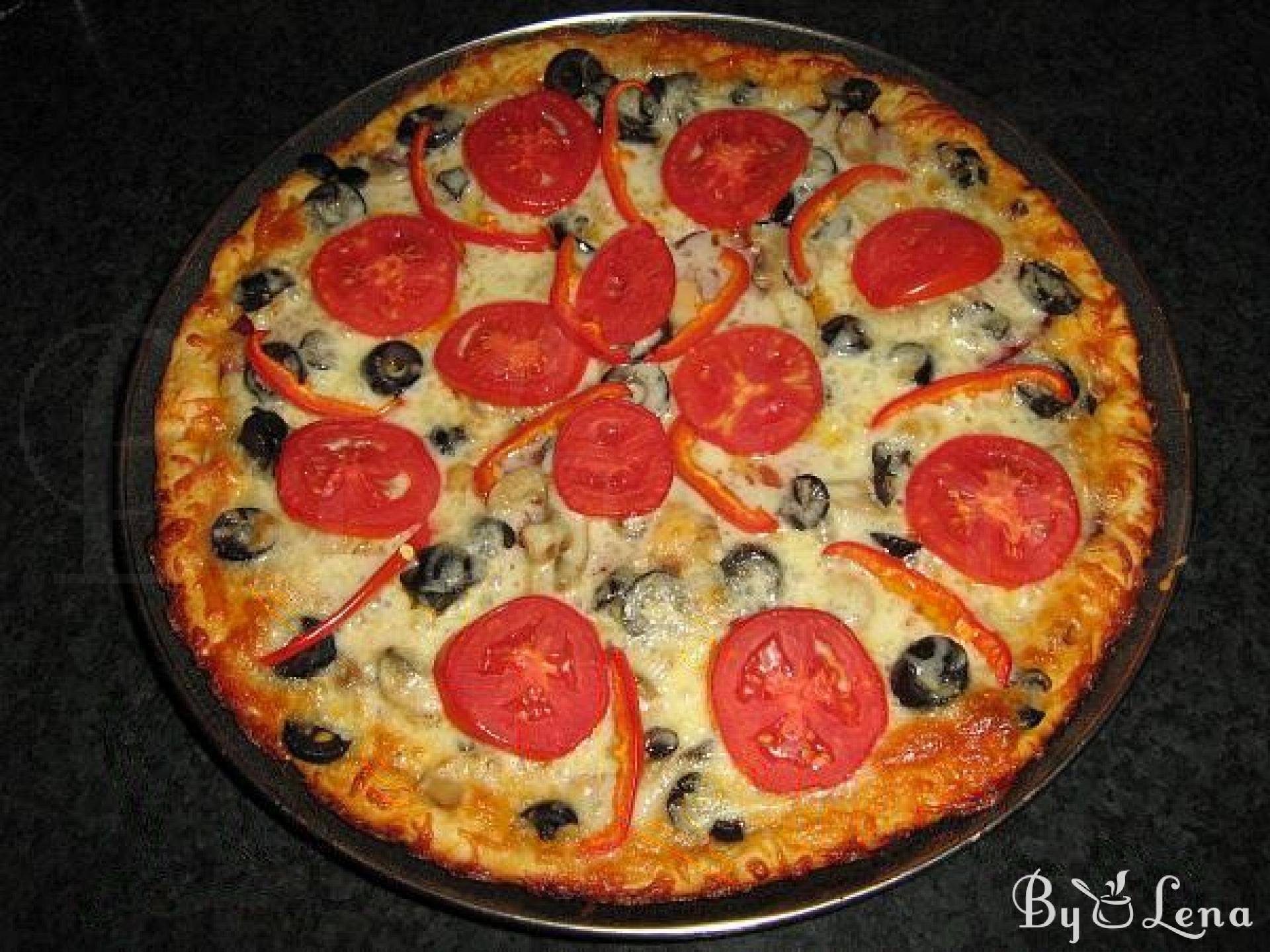 Homemade Easy Pizza - ByLena.com