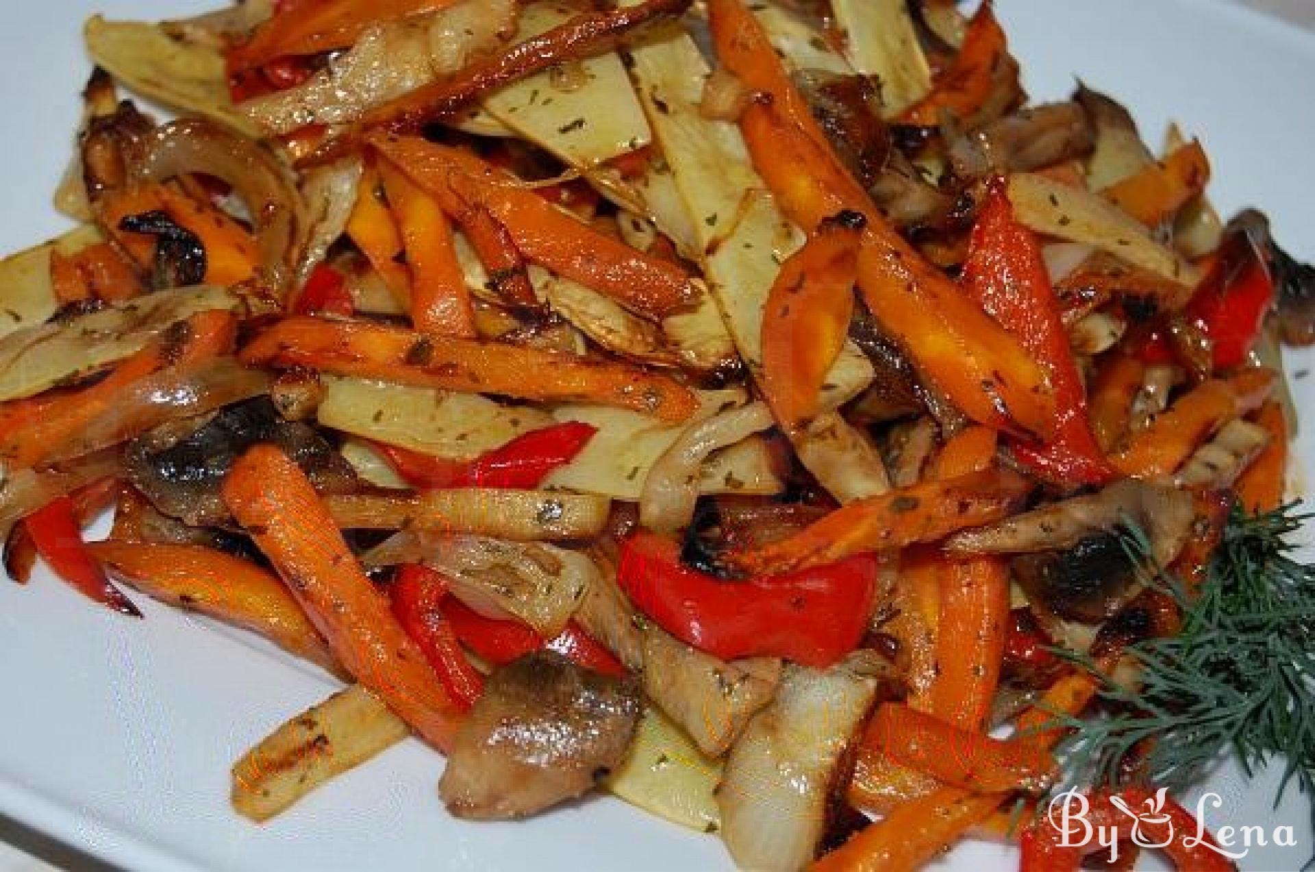 Oven-Roasted Vegetables - ByLena.com