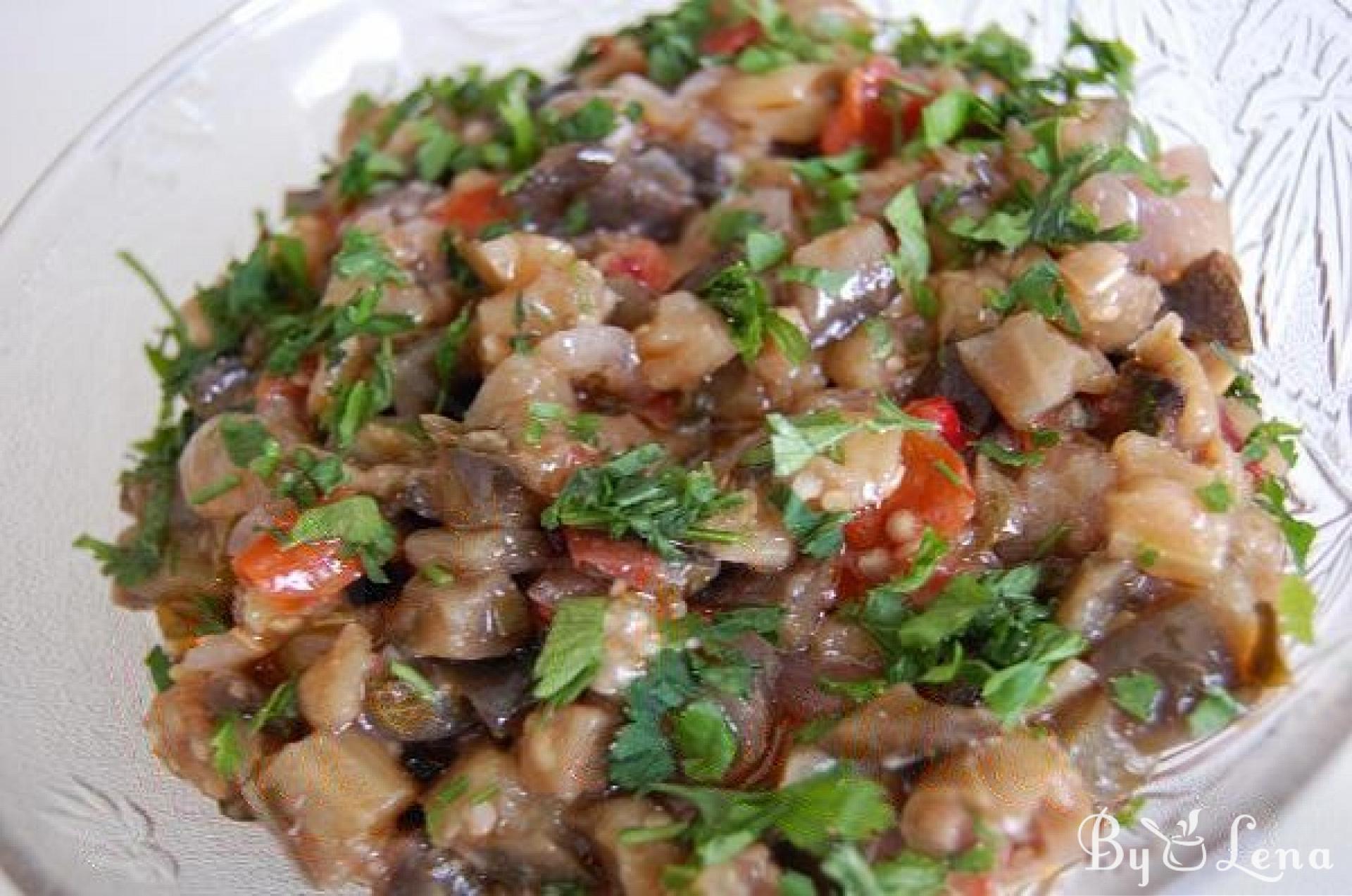 Eggplant Stew with Olives - ByLena.com