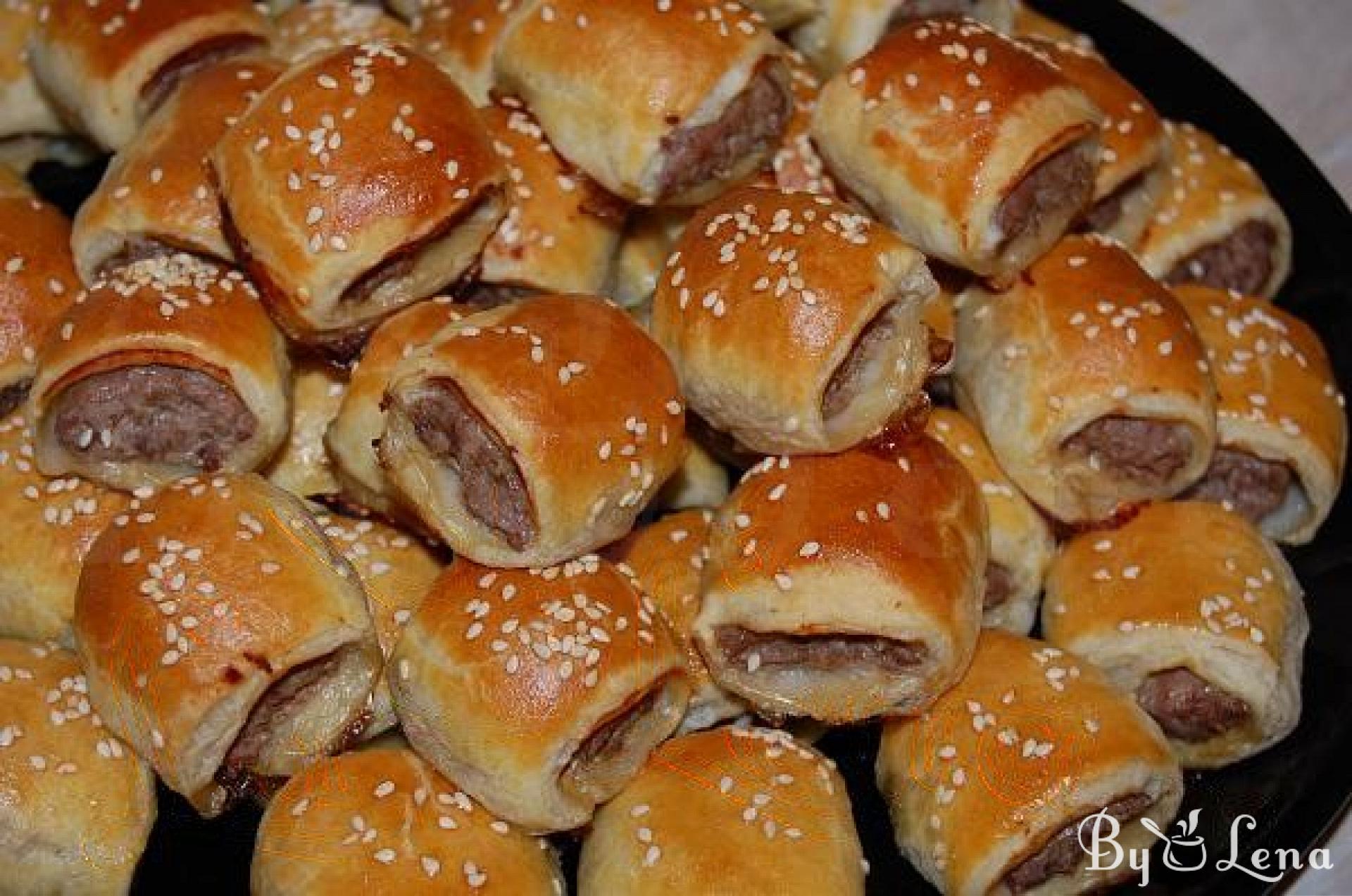 Puff Pastry Sausage Rolls - ByLena.com