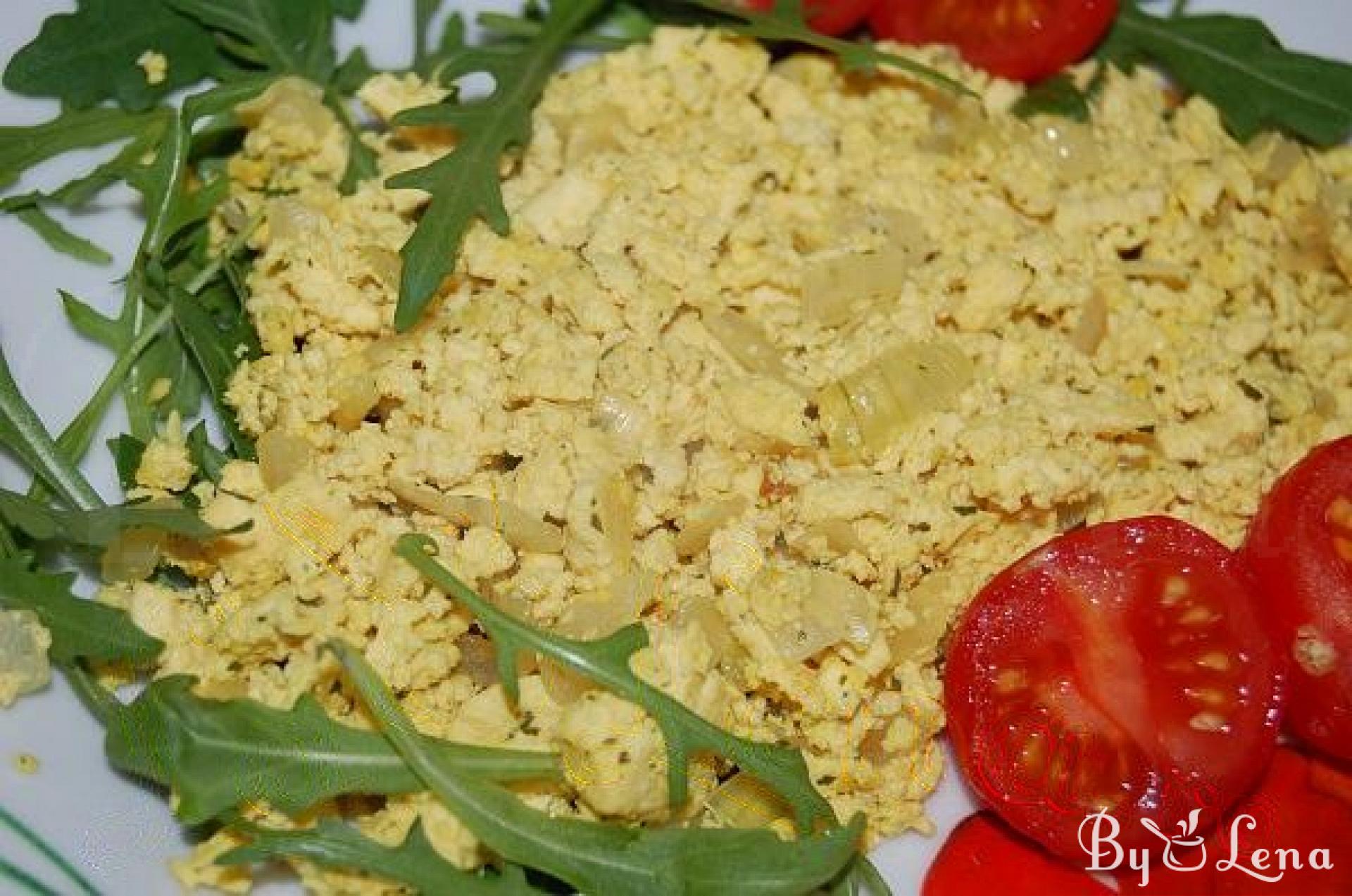Vegan Tofu Omelet Recipe - Healthy & Delicious - ByLena.com