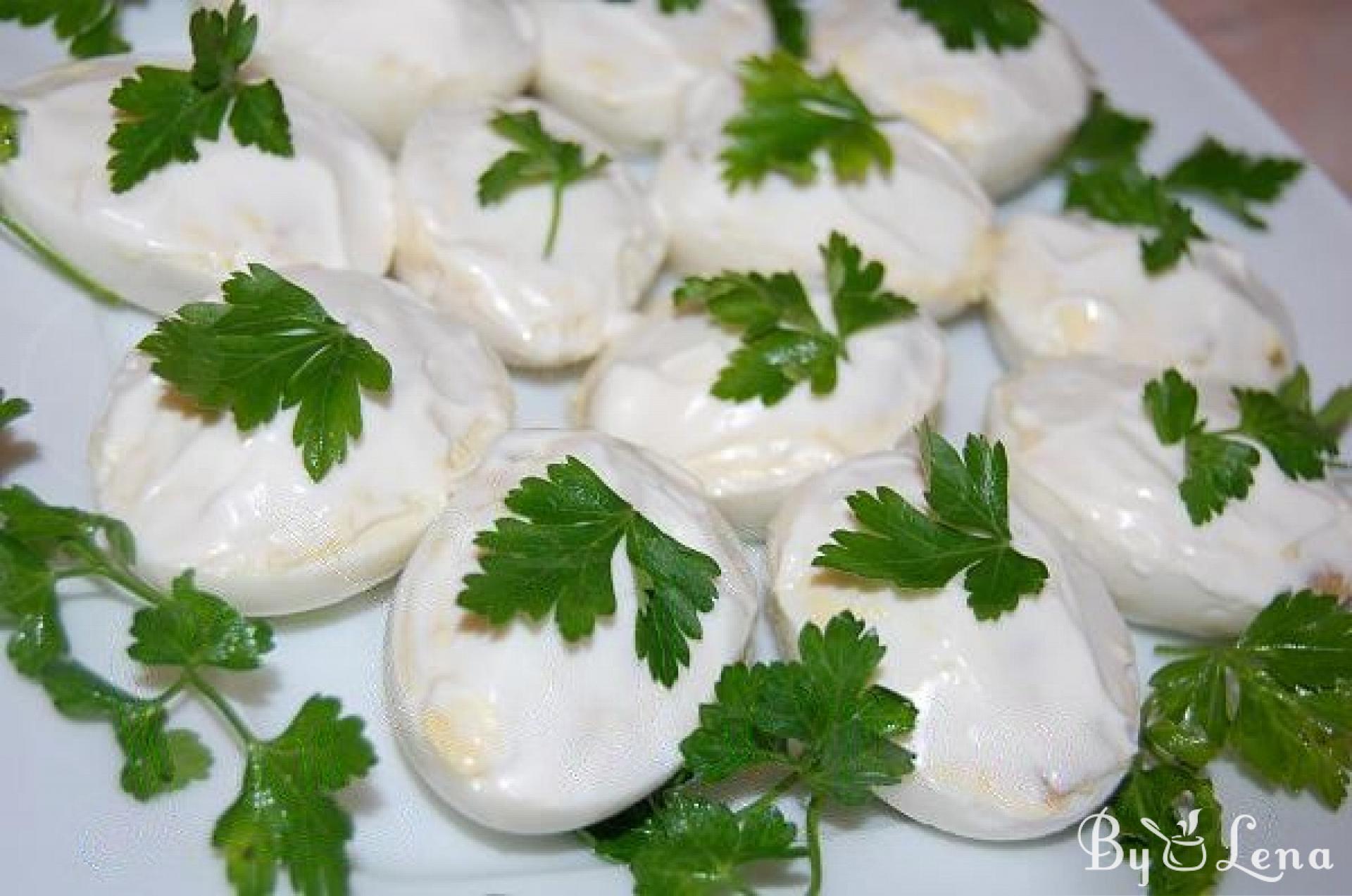 Easy Deviled Eggs - ByLena.com