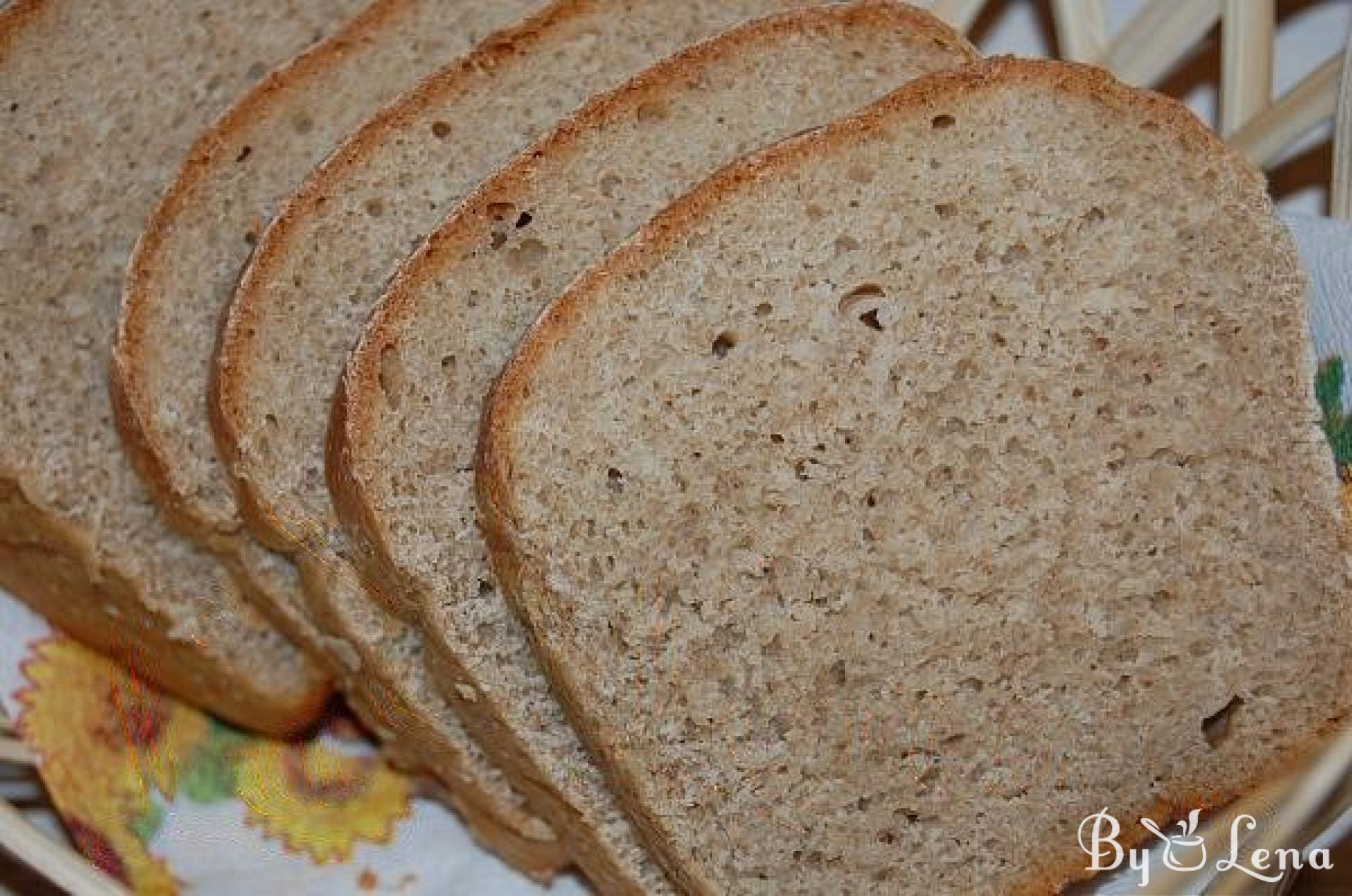 Easy Homemade Wholemeal Bread Recipe - ByLena.com