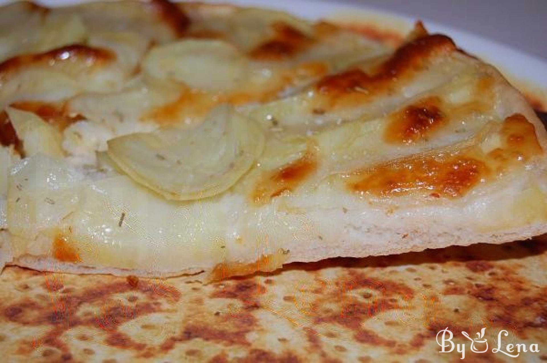 Pizza Bianca (or Potato Pizza) - ByLena.com