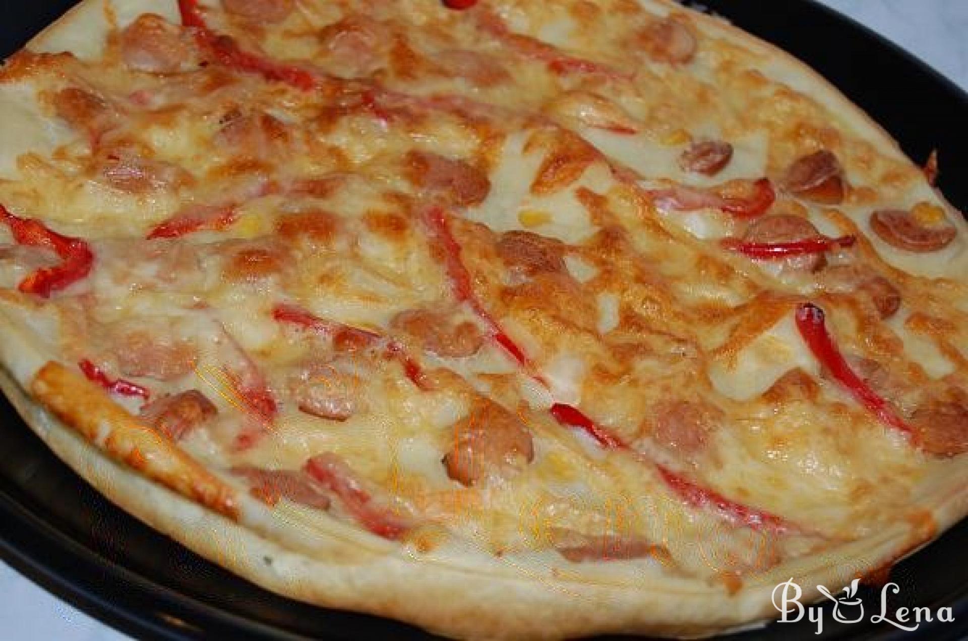 Easy Pour Pizza - ByLena.com