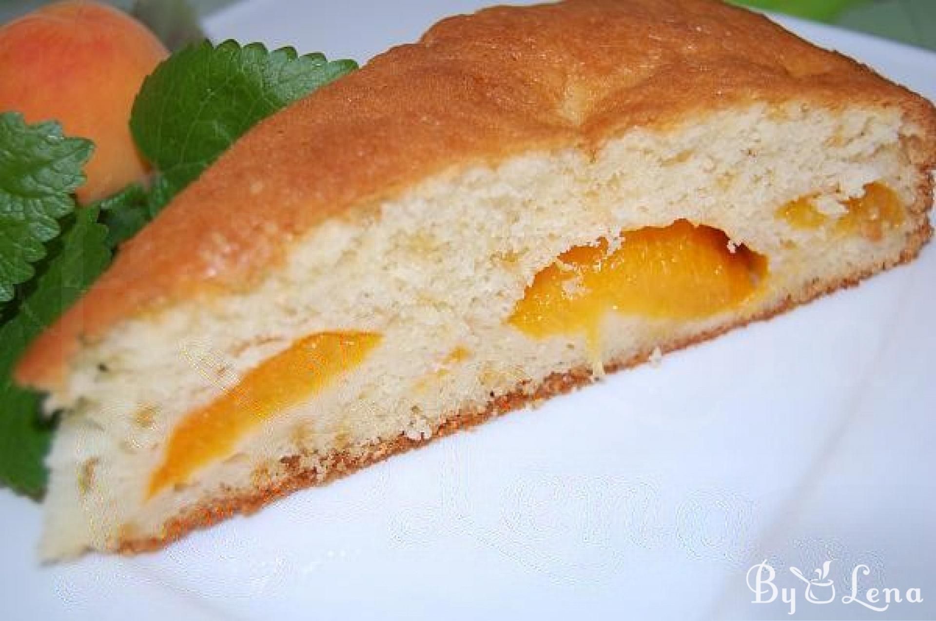 Easy Apricot and Peach Cake