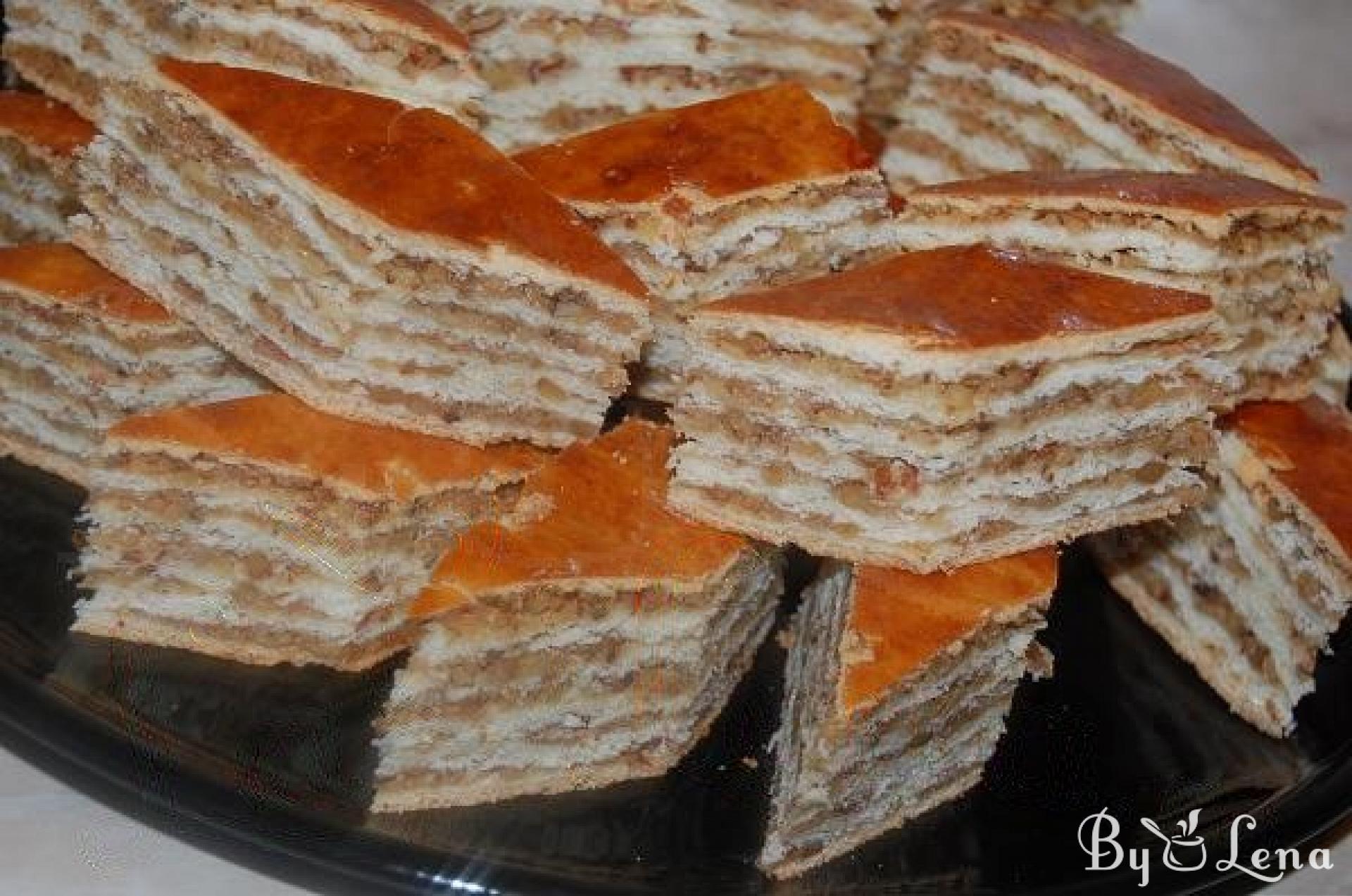 Honey Walnut Squares - ByLena.com