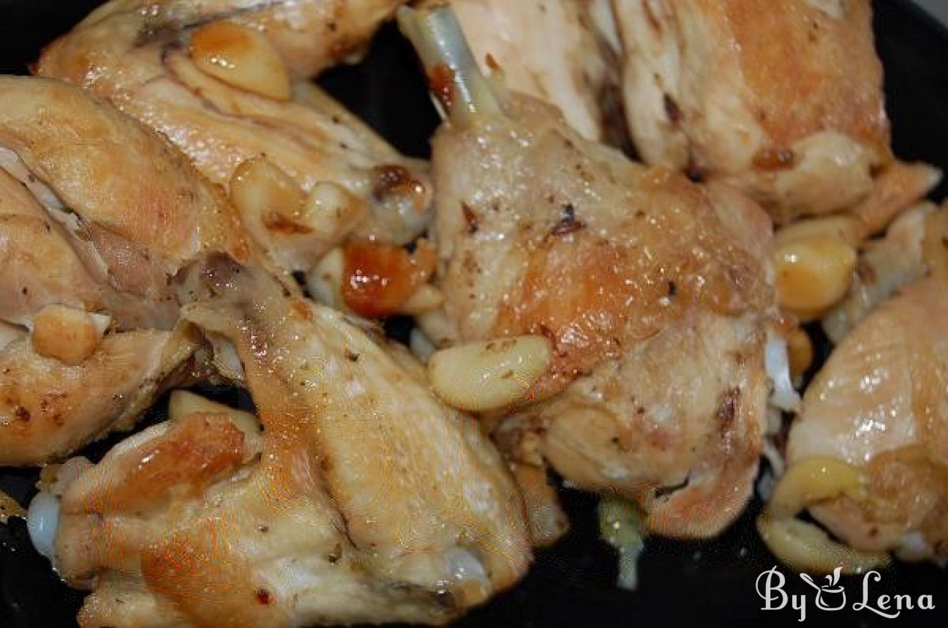 40 Cloves Garlic Chicken - ByLena.com