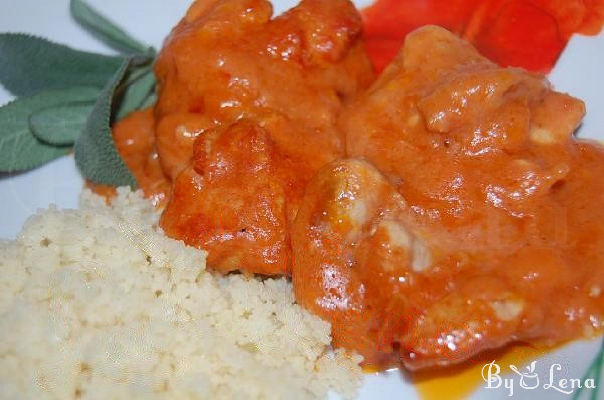 Easy Chicken Marengo - ByLena.com