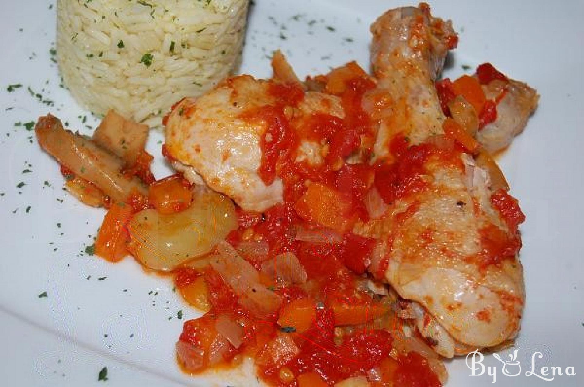 Chicken Cacciatore - ByLena.com