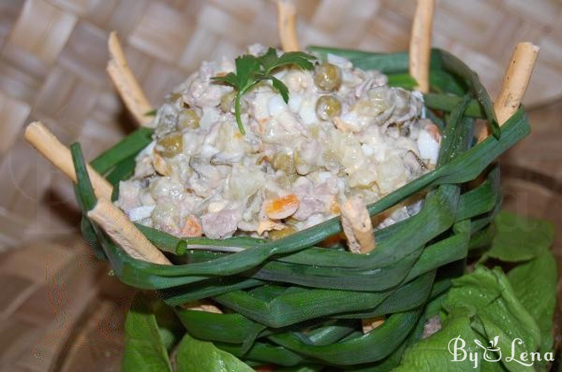 Russian Olivier Salad - ByLena.com