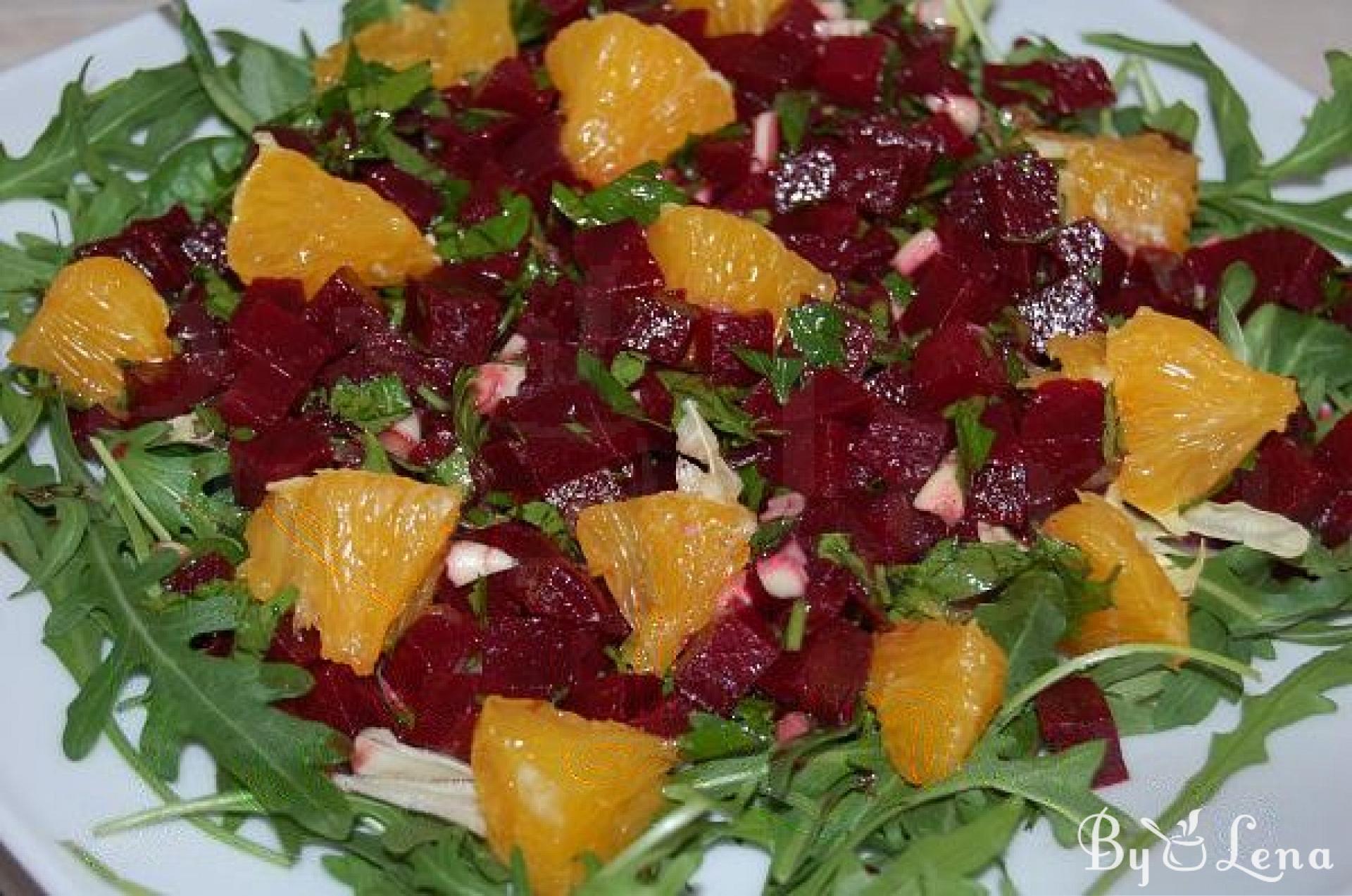 Beetroot and Orange Salad - ByLena.com