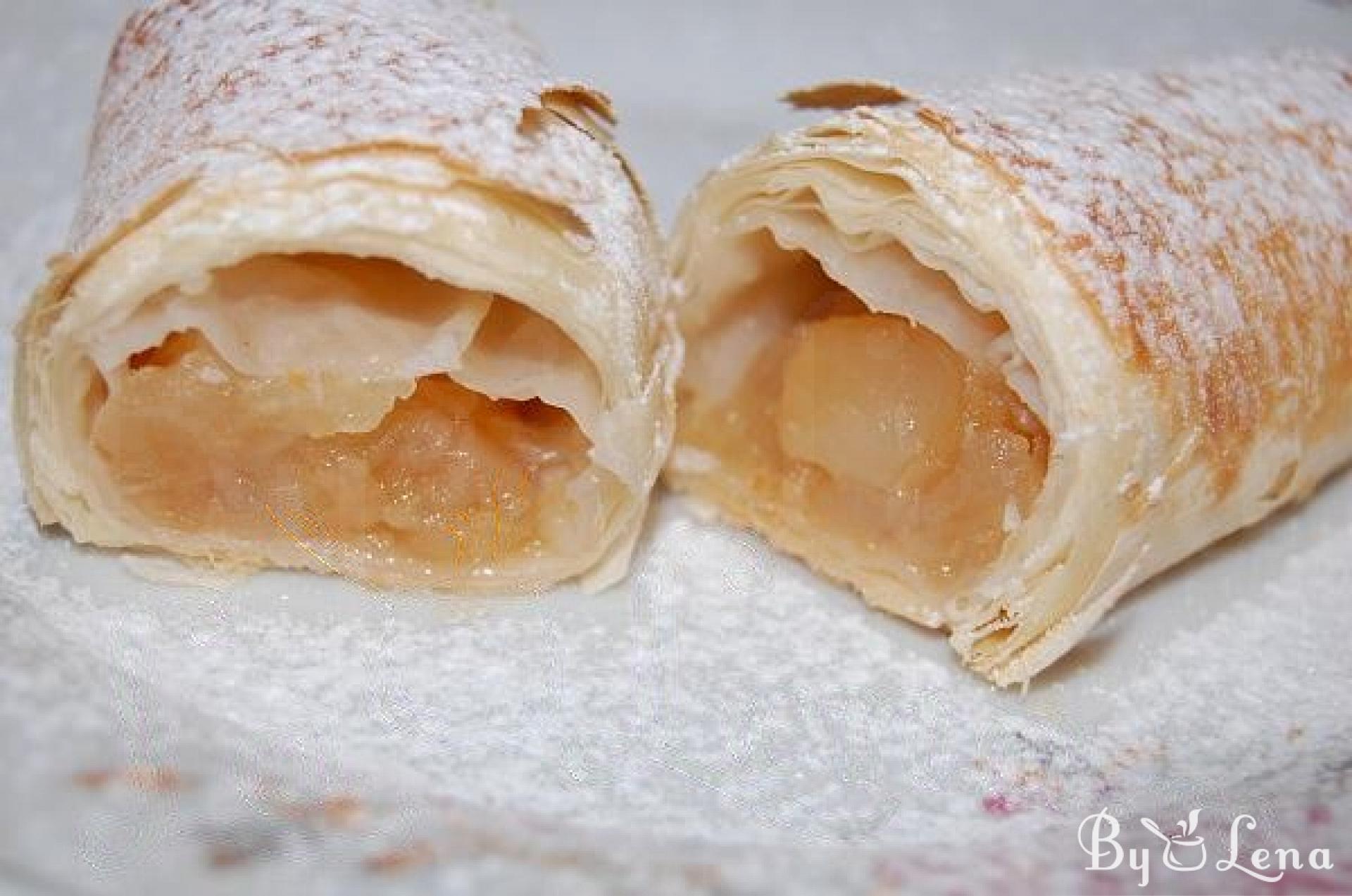 Apple Strudel with Filo Pastry - ByLena.com