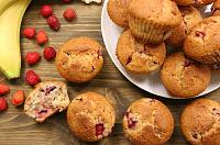 Strawberry Banana Muffins